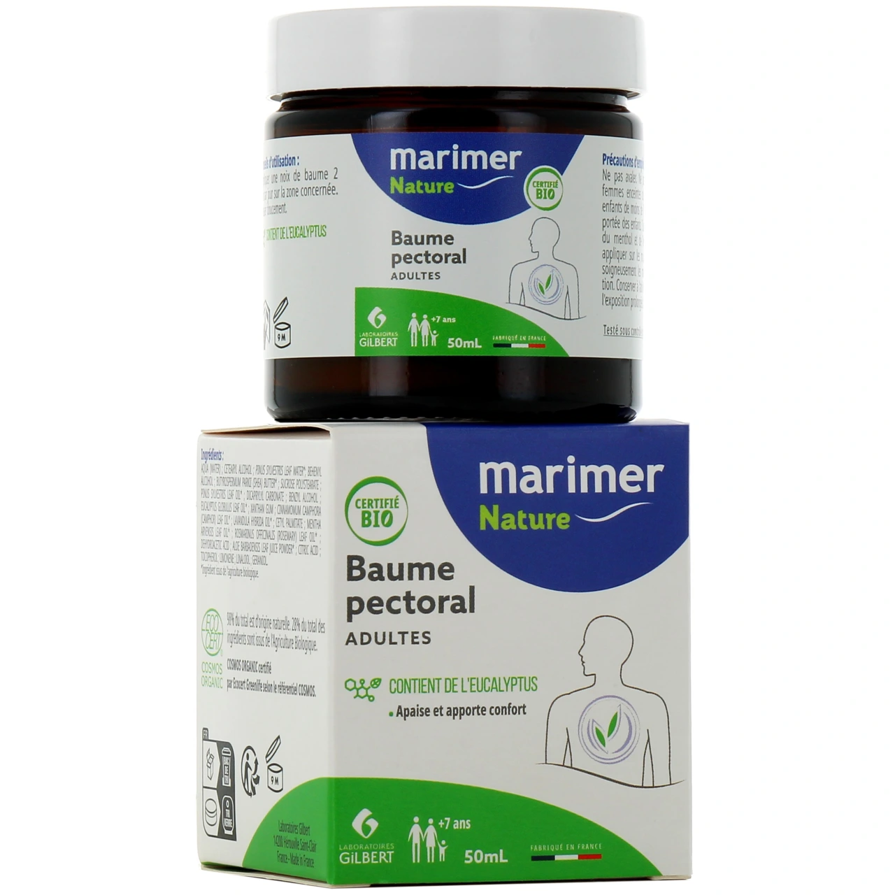 Marimer Nature Baume Pectoral Bio - Gilbert