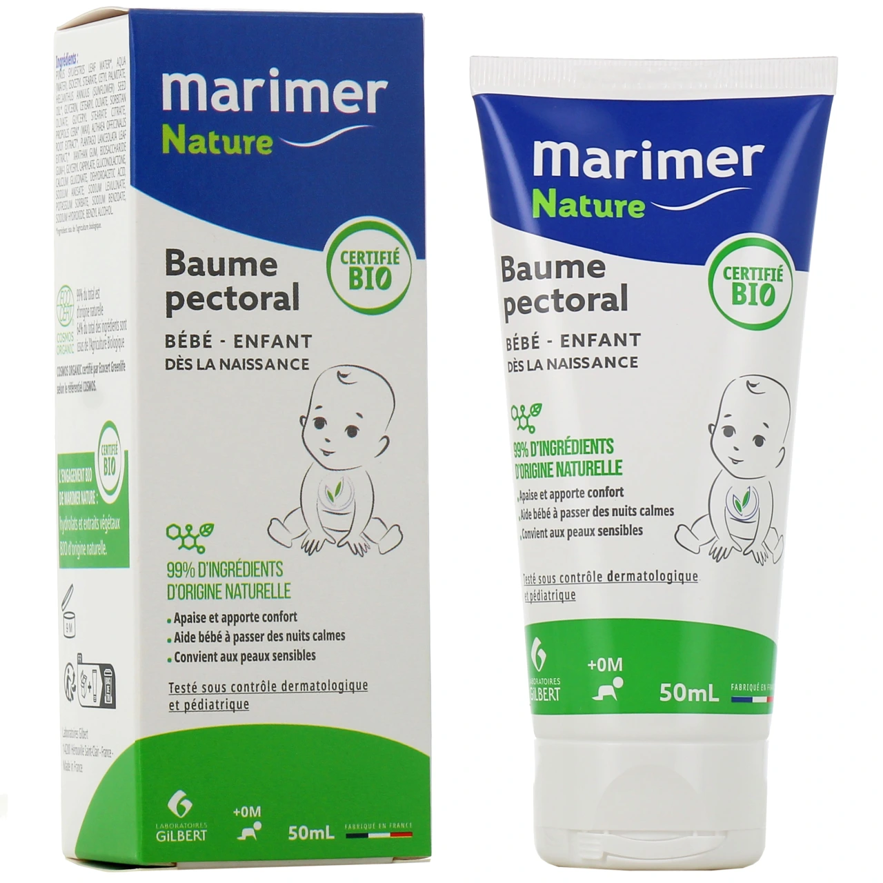 Marimer Nature Baume Pectoral Bio - Vue 4