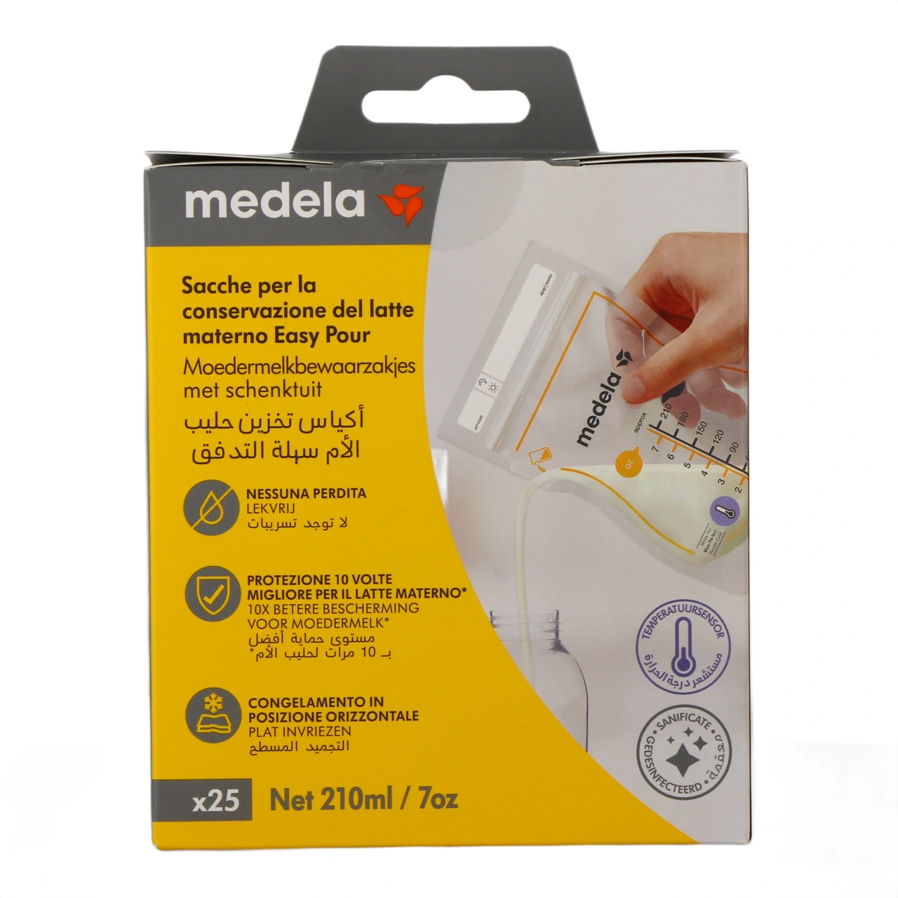 Medela Sachet de Conservation pour Lait Maternel Easy Pour - Vue 3