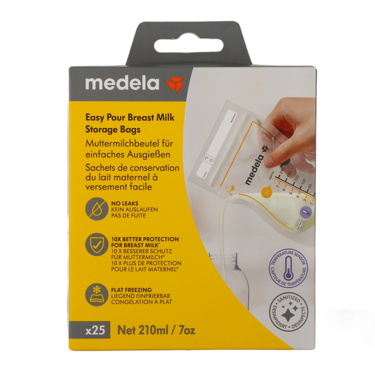 Medela Sachet de Conservation pour Lait Maternel Easy Pour - Vue 2