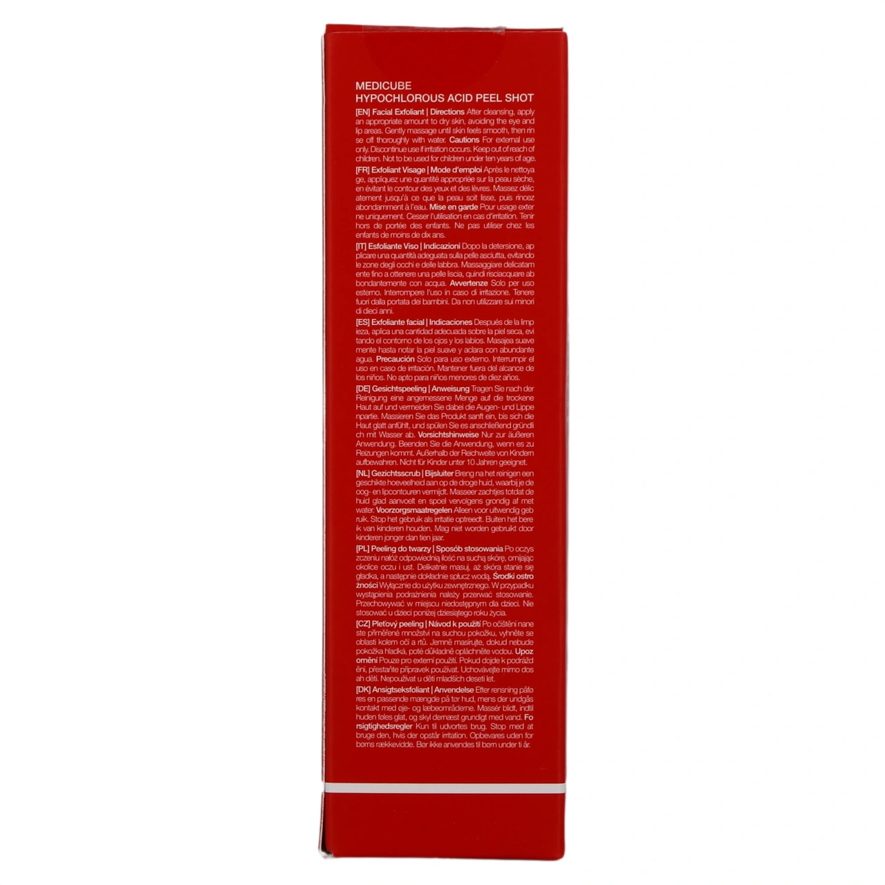 Medicube Hypochlorous Acid Peel Shot - Vue 3