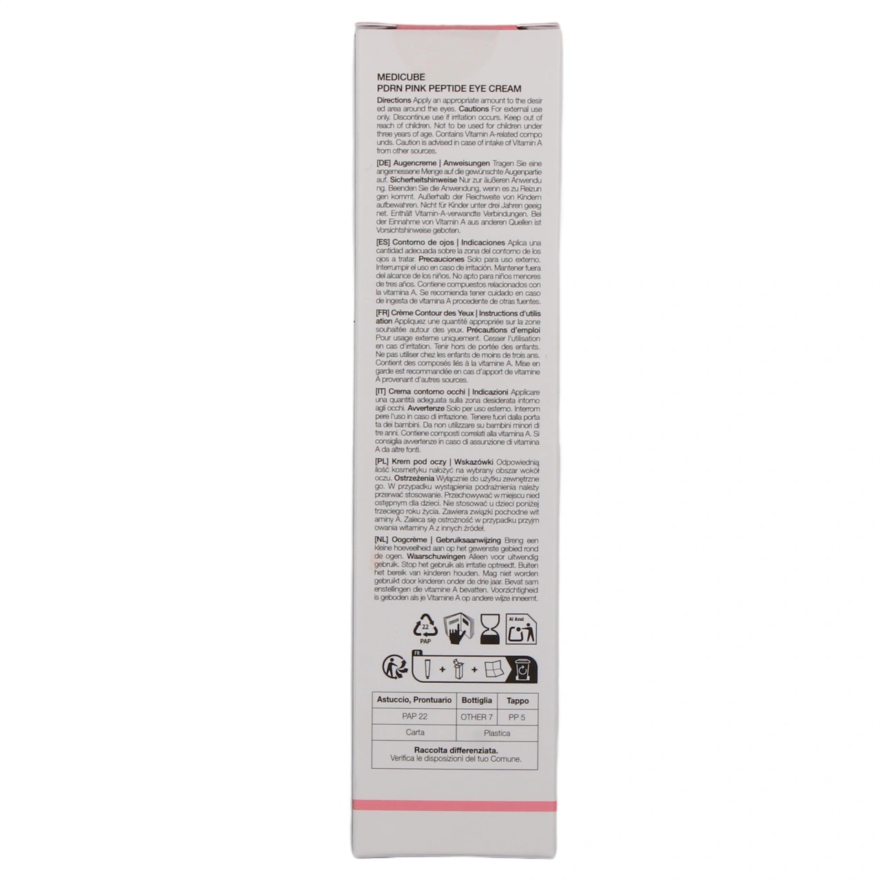 Medicube PDRN Pink Peptide Eye Cream - Vue 3