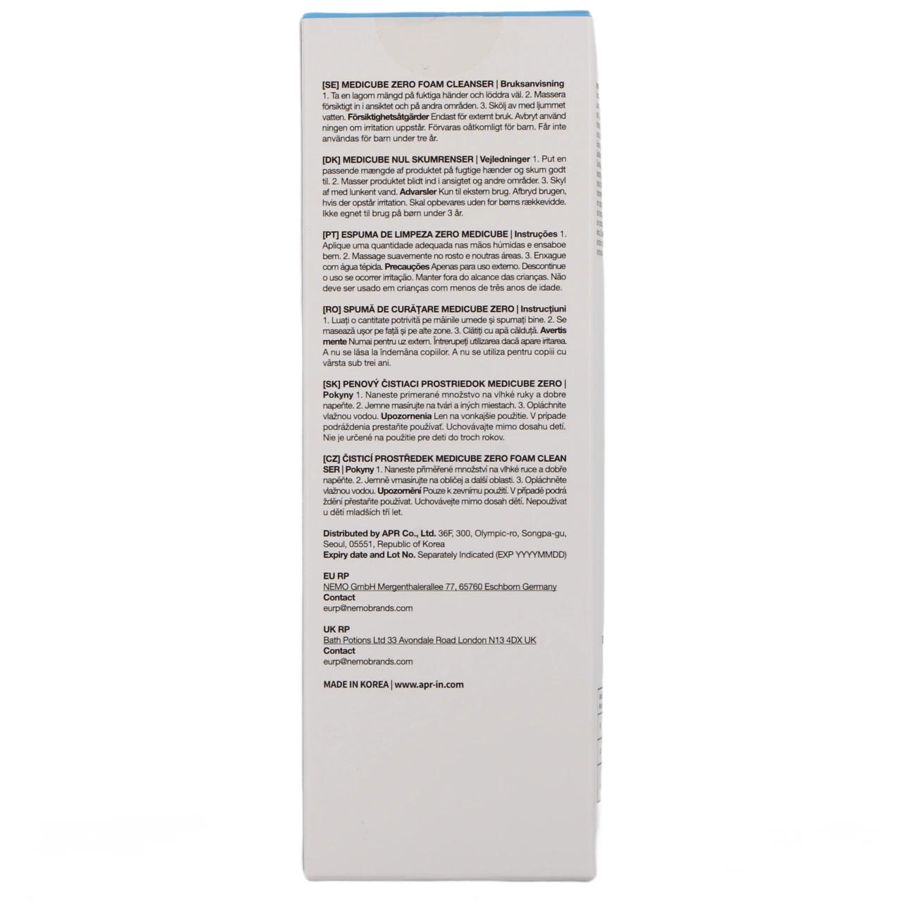 Medicube Zero Nettoyant Moussant - Vue 3
