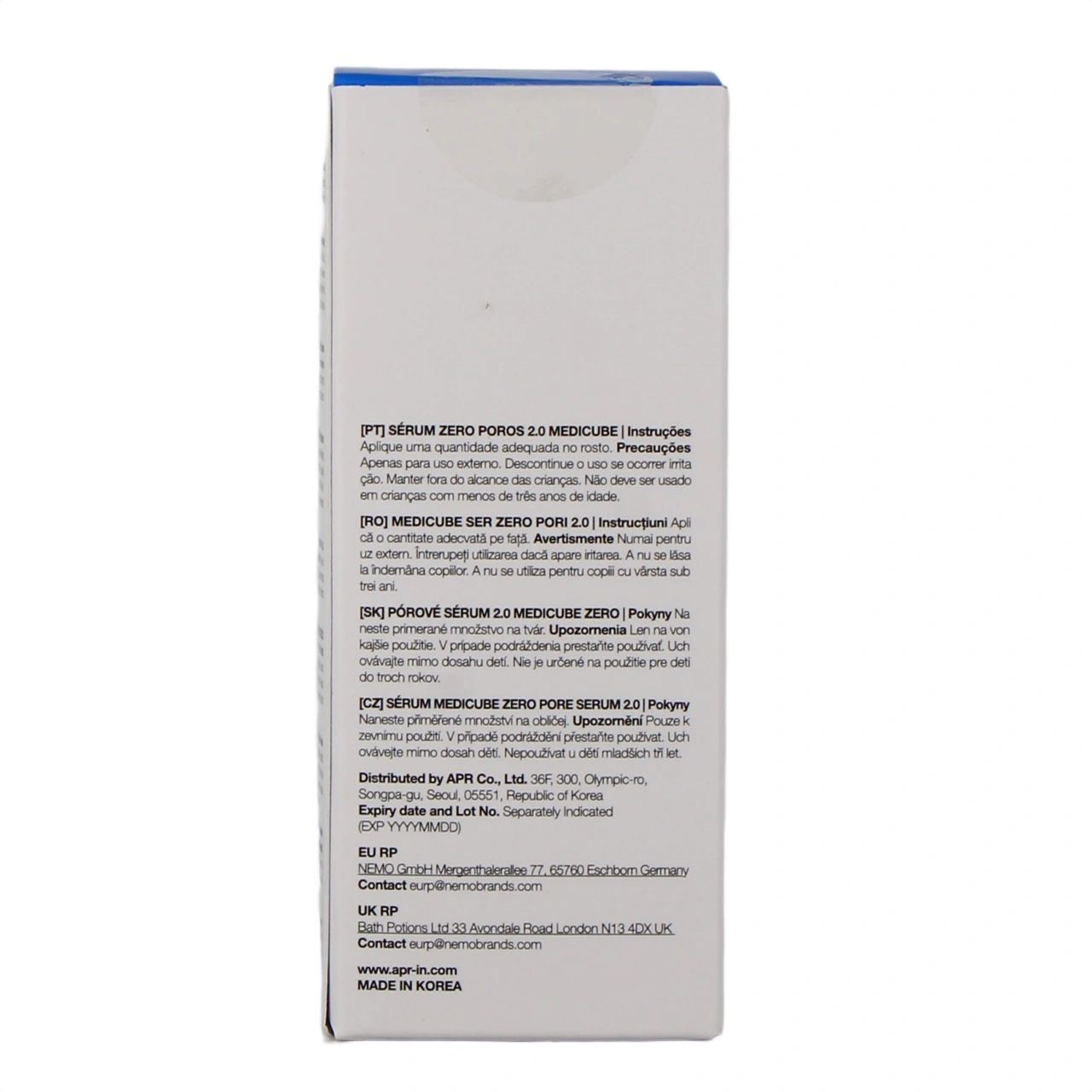 Medicube Zero Pore Serum 2.0 - Vue 3