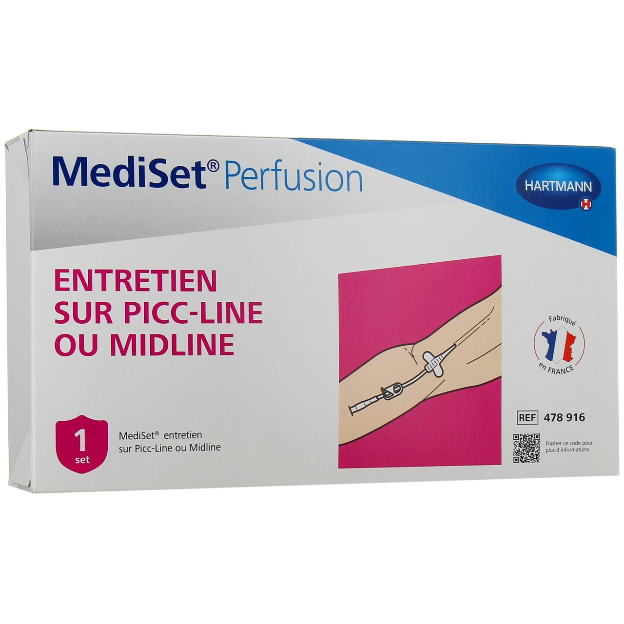 Mediset Perfusion Entretien sur Picc-Line ou Midline - Hartmann