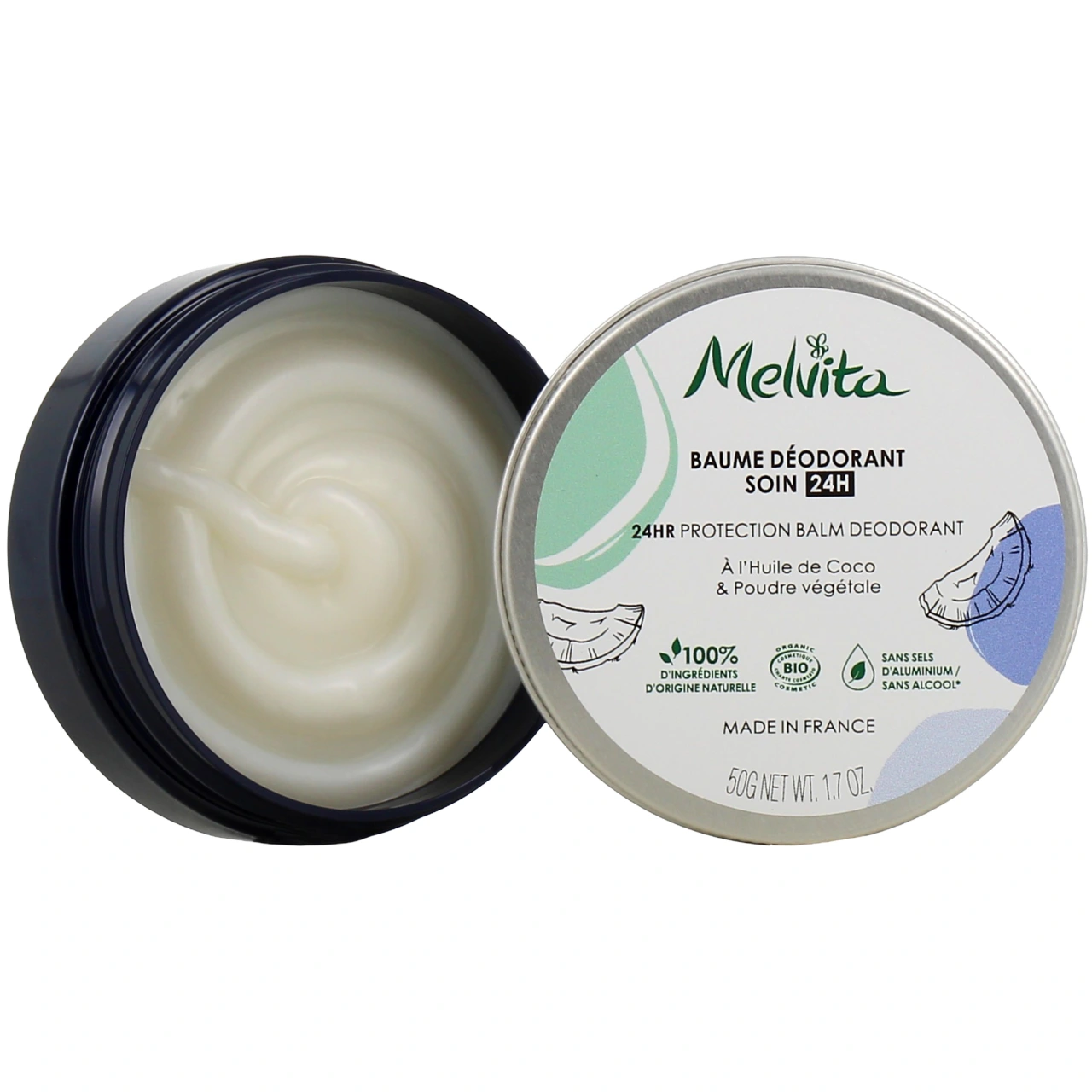 Melvita Baume Déodorant Soin 24h - Melvita