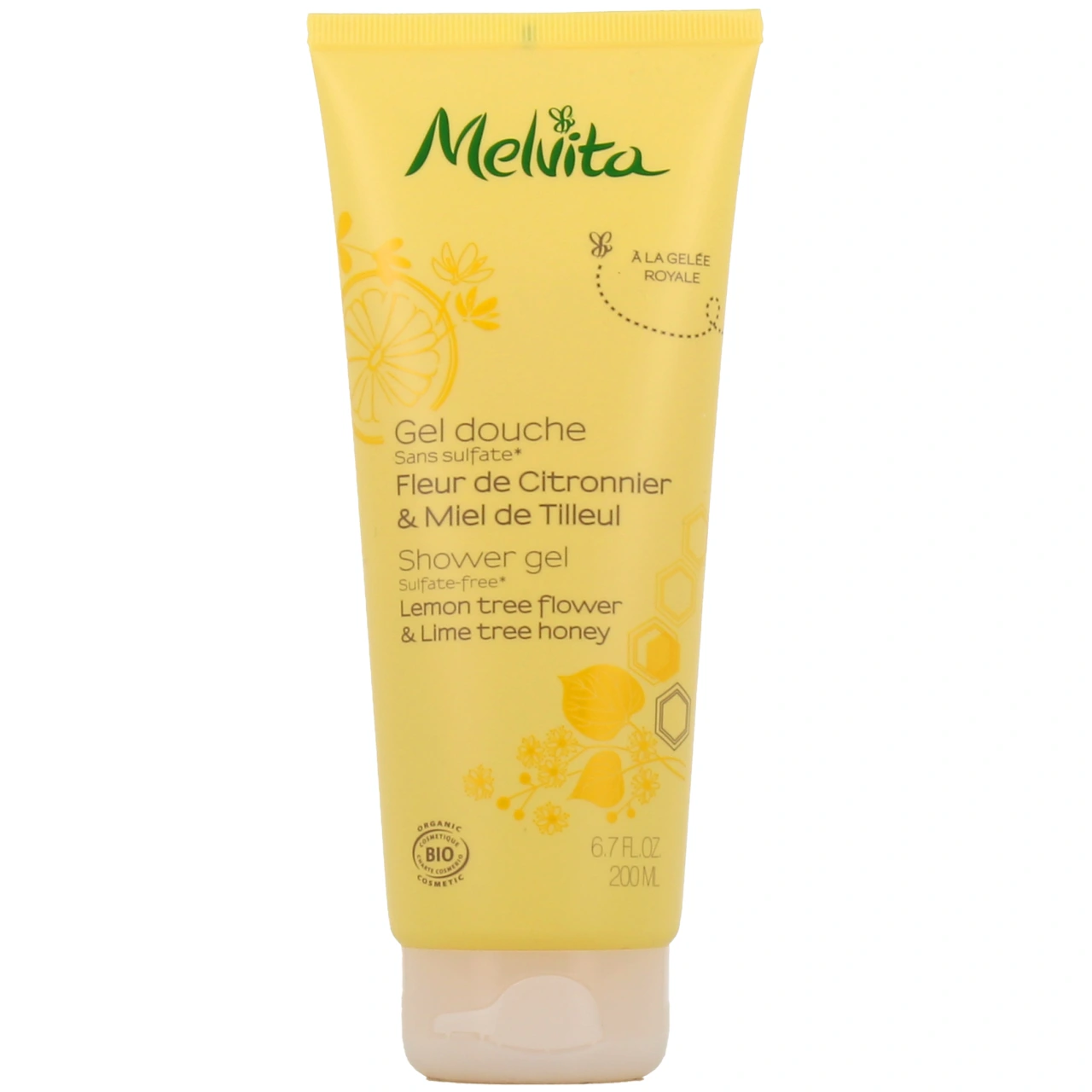 Melvita Fleur de citronnier et miel de tilleul Gel douche - Melvita