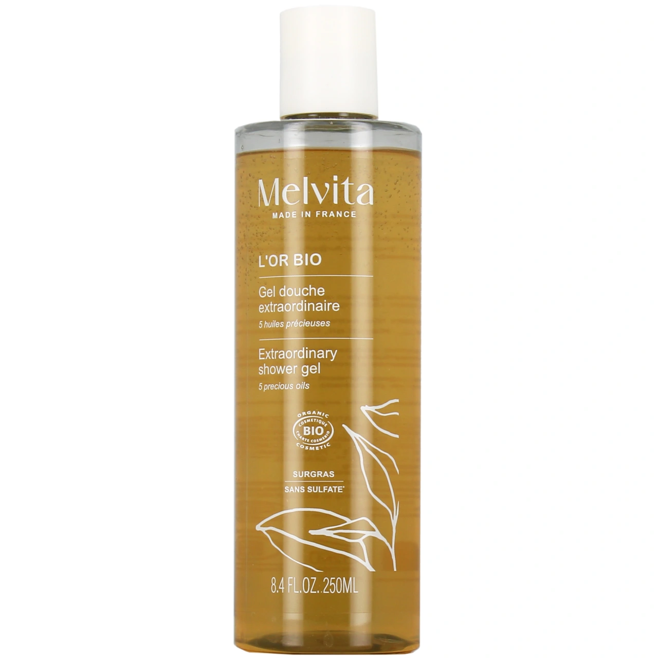 Melvita L'Or Bio Gel Douche Extraordinaire - Melvita