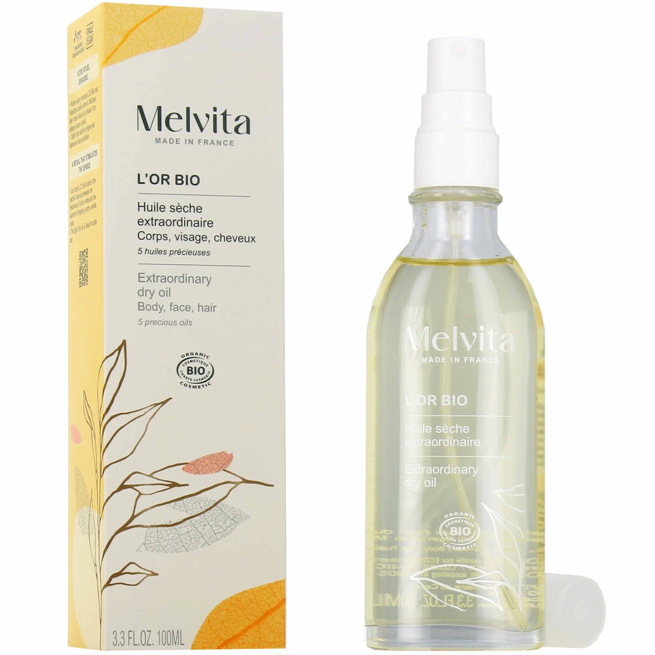 Melvita L'Or Bio Huile extraordinaire - Vue 2