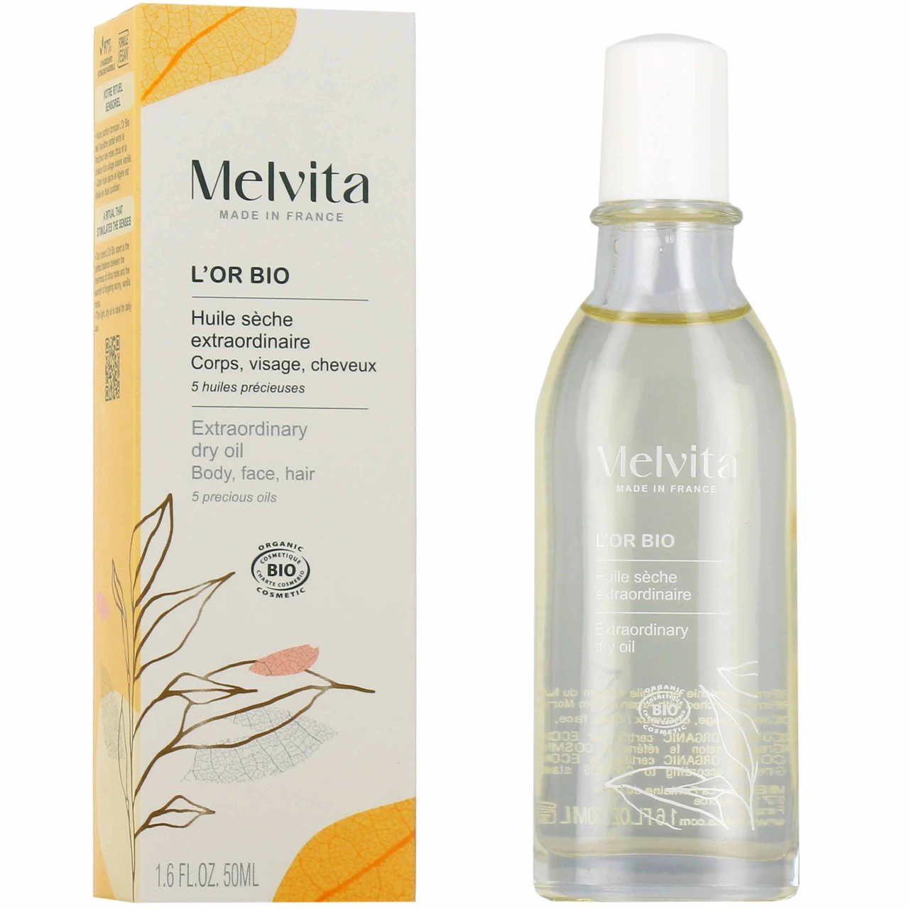 Melvita L'Or Bio Huile extraordinaire - Melvita