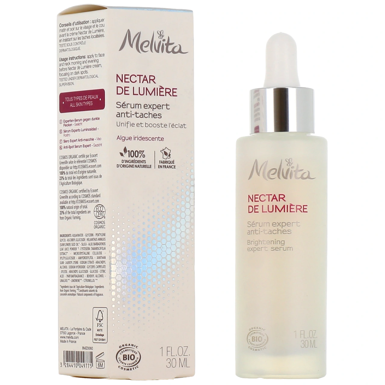 Melvita Nectar de Lumière Sérum Expert Anti-Taches - Melvita