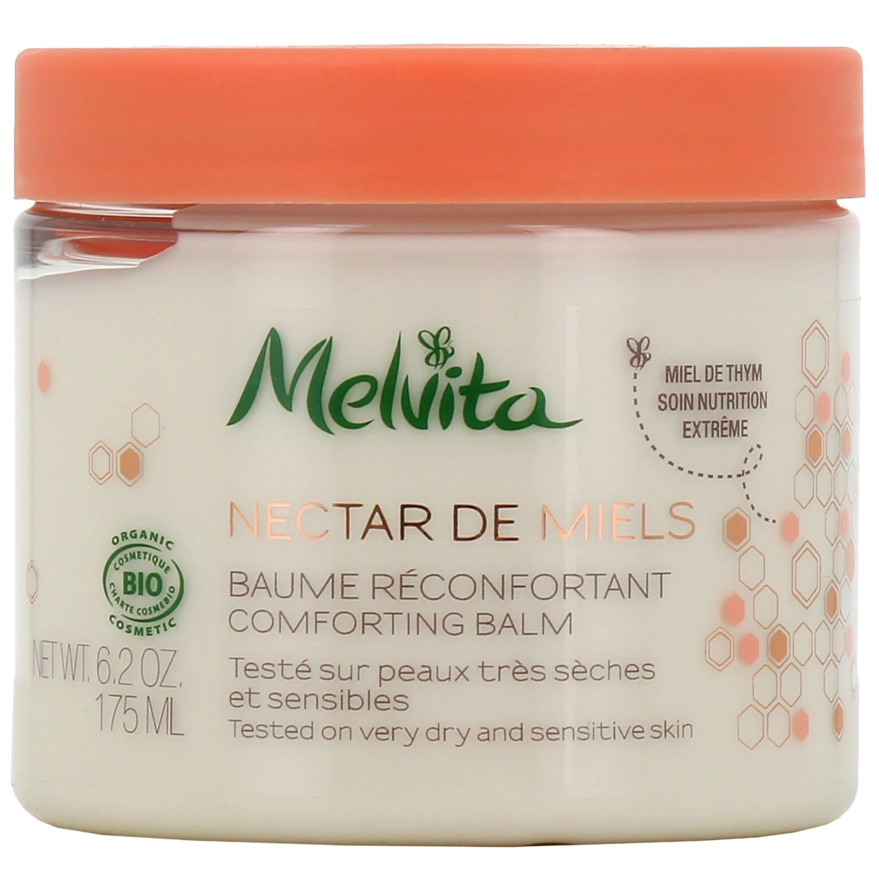 Melvita Nectar de Miels Baume Corps Réconfortant - Melvita