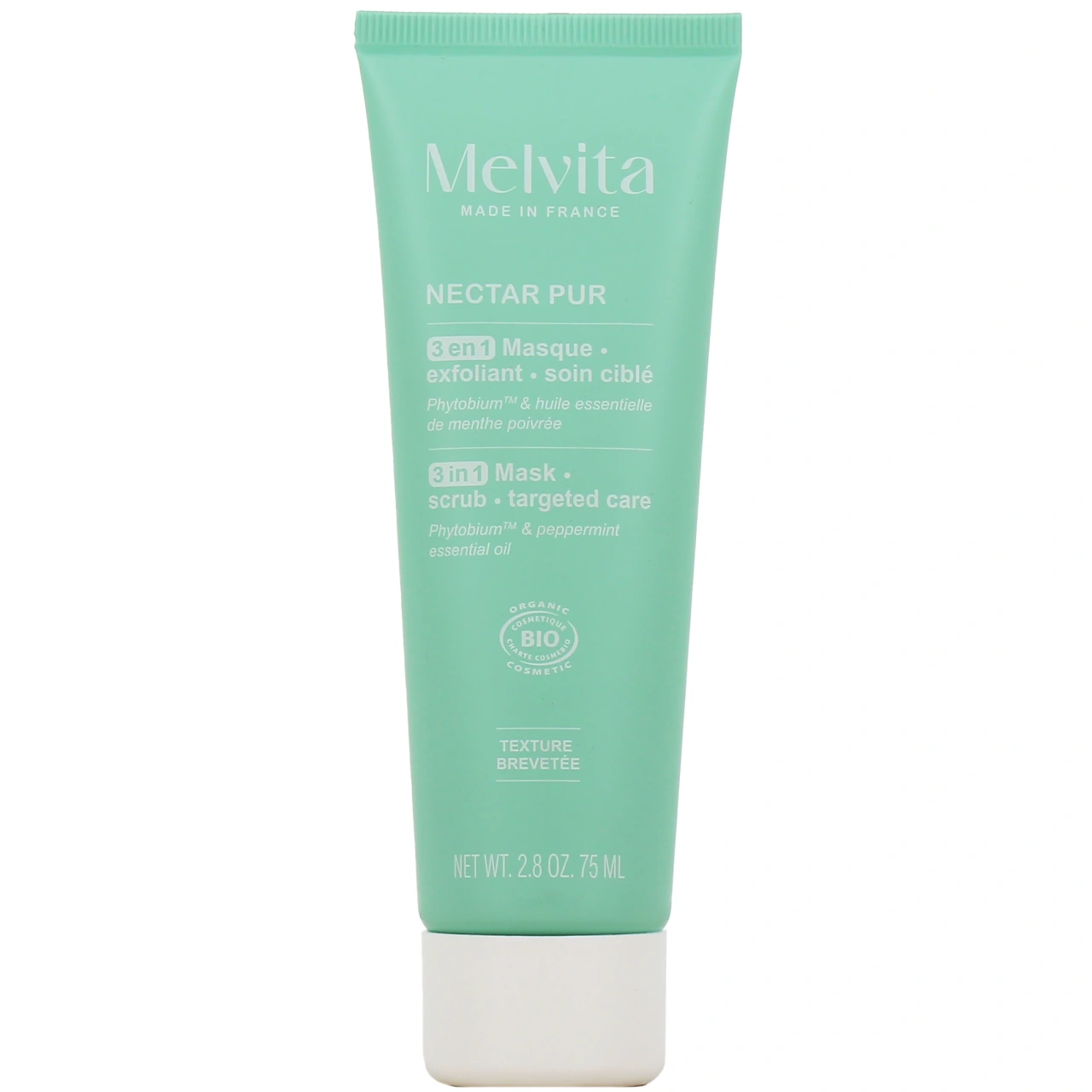 Melvita Nectar Pur Masque Exfoliant 3-en-1 - Melvita