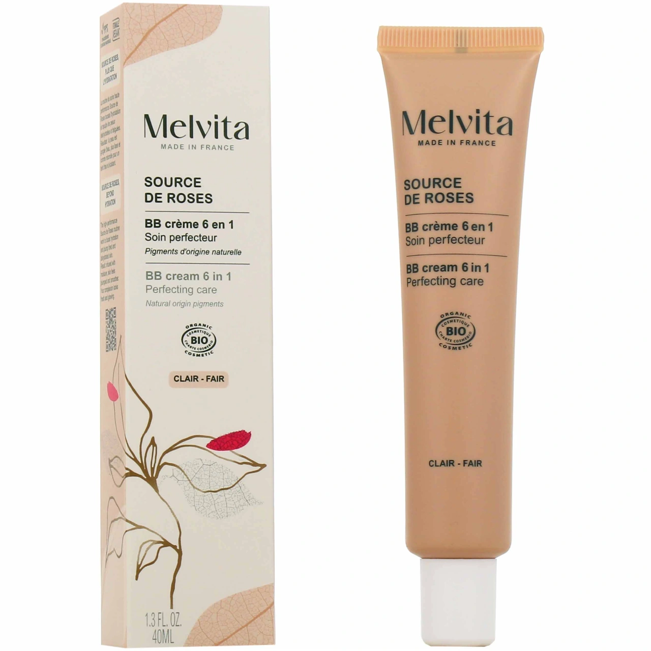 Melvita Source de Roses BB Crème 6 en 1 - Melvita