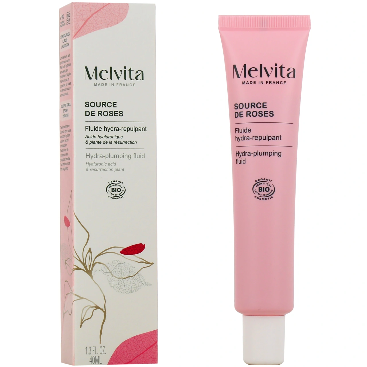 Melvita Source de Roses Fluide Hydratant Repulpant - Melvita