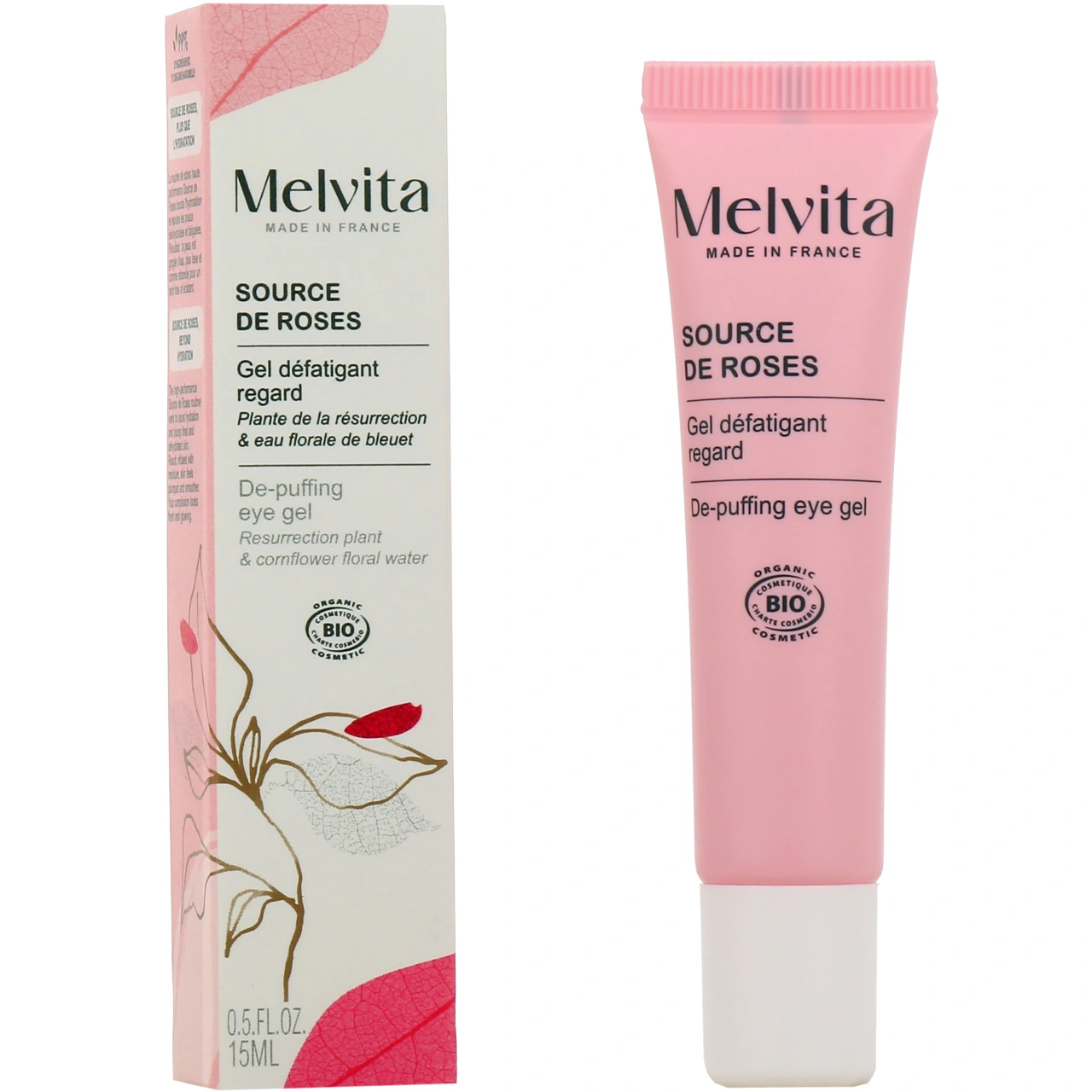 Melvita Source de Roses Gel Défatiguant Regard - Melvita