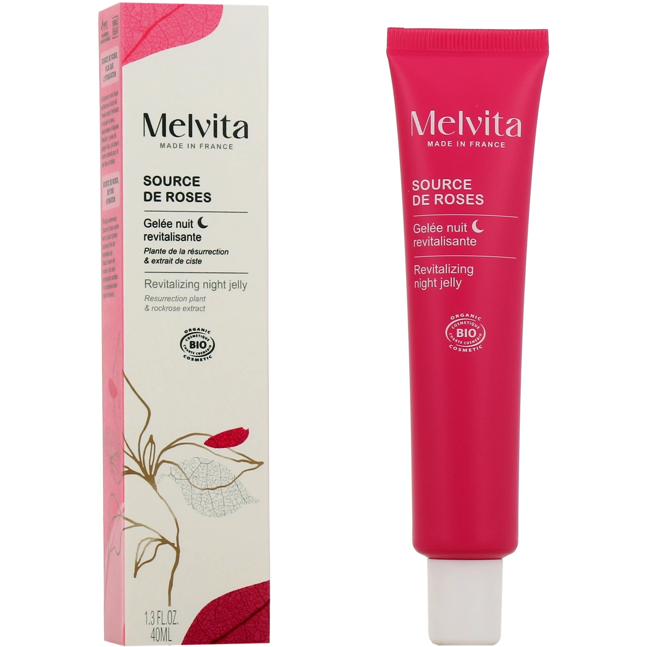 Melvita Source de Roses Gelée Nuit Revitalisante - Melvita