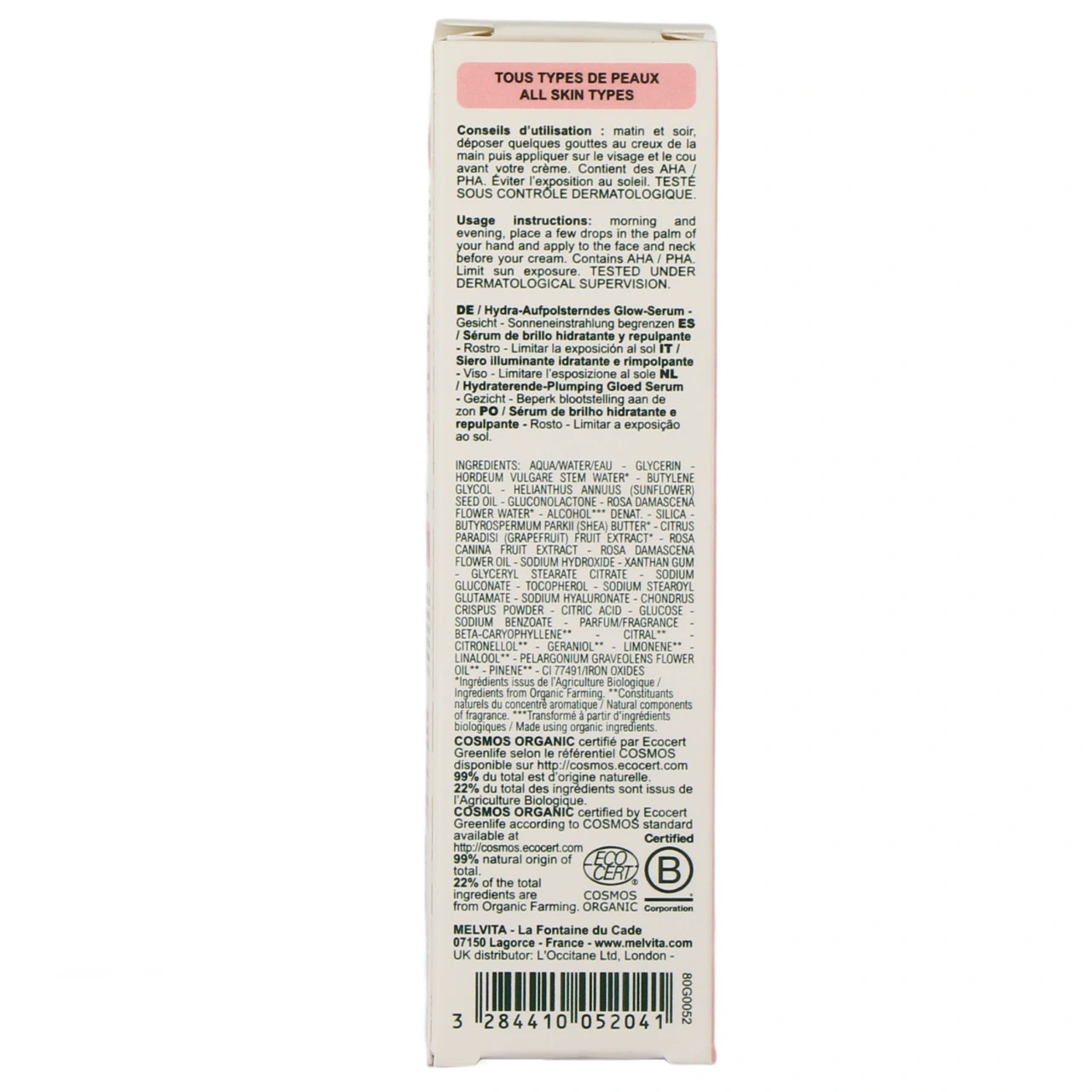 Melvita Source de Roses Sérum - Vue 3