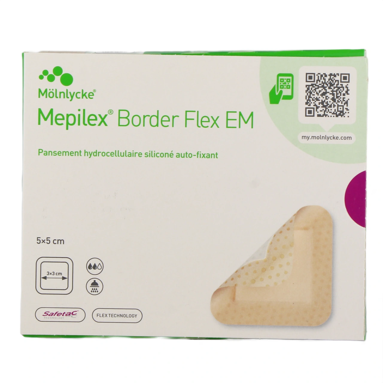Mepilex Border Flex EM Pansement hydrocellulaire - Vue 2