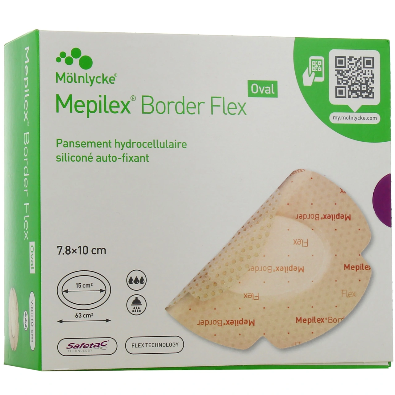 Mepilex Border Flex Pansement Hydrocellulaire - Vue 3