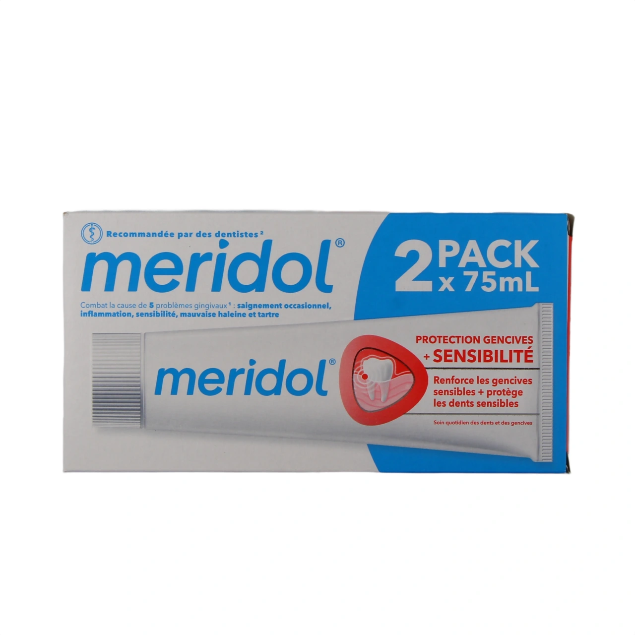 Meridol Dentifrice Soin Complet Gencives et Dents Sensibles - Vue 5