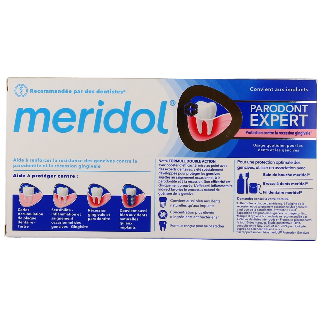 Meridol Parodont Expert Dentifrice - Vue 3