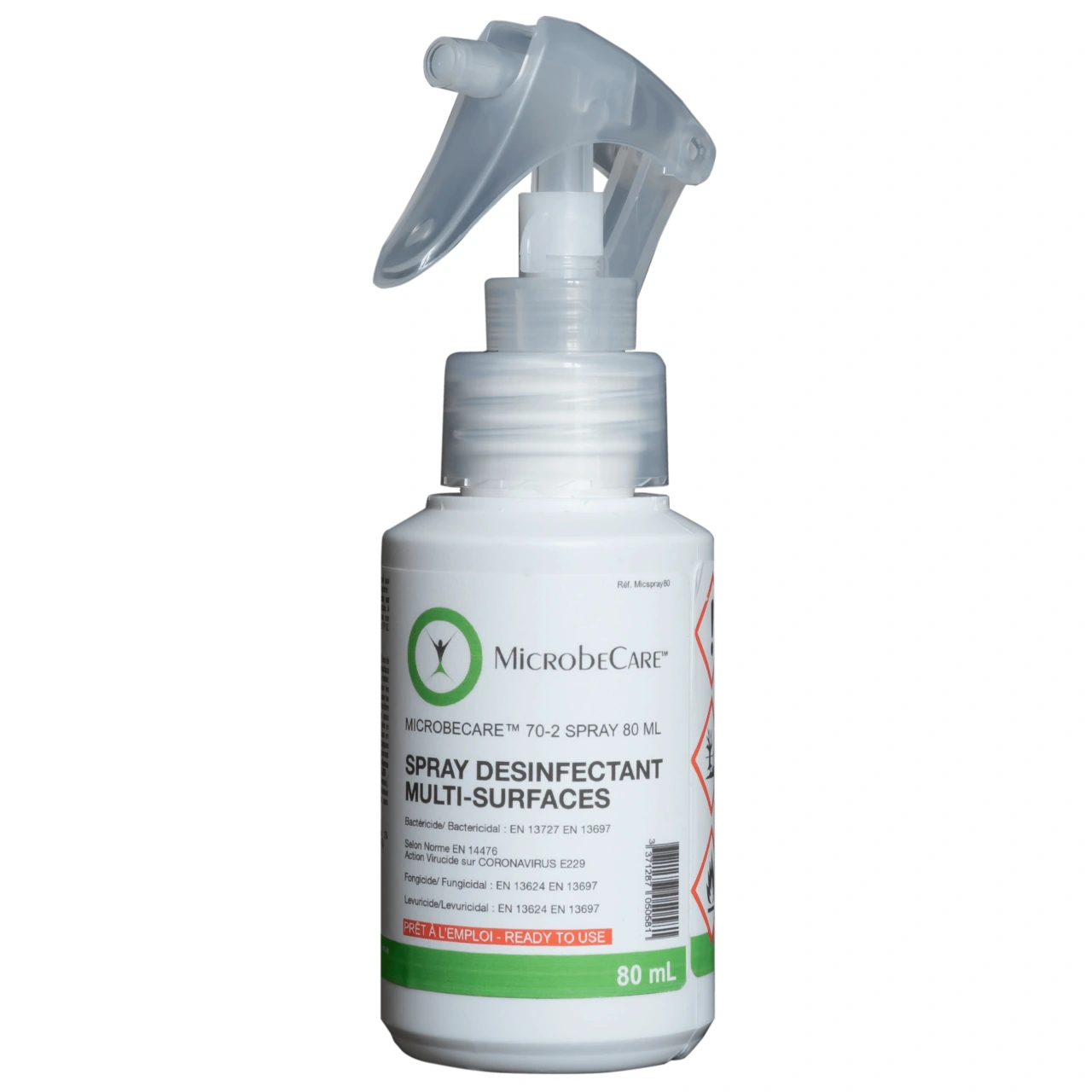 Microbecare Spray Désinfectant Multi-surfaces - Autre