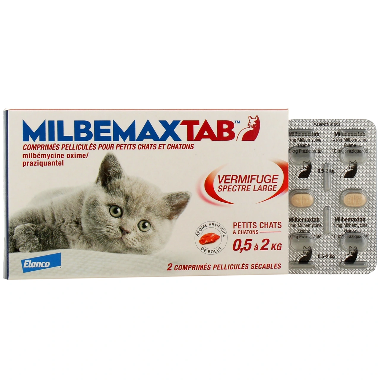 Milbemax Tab Vermifuge Chat - Vue 4