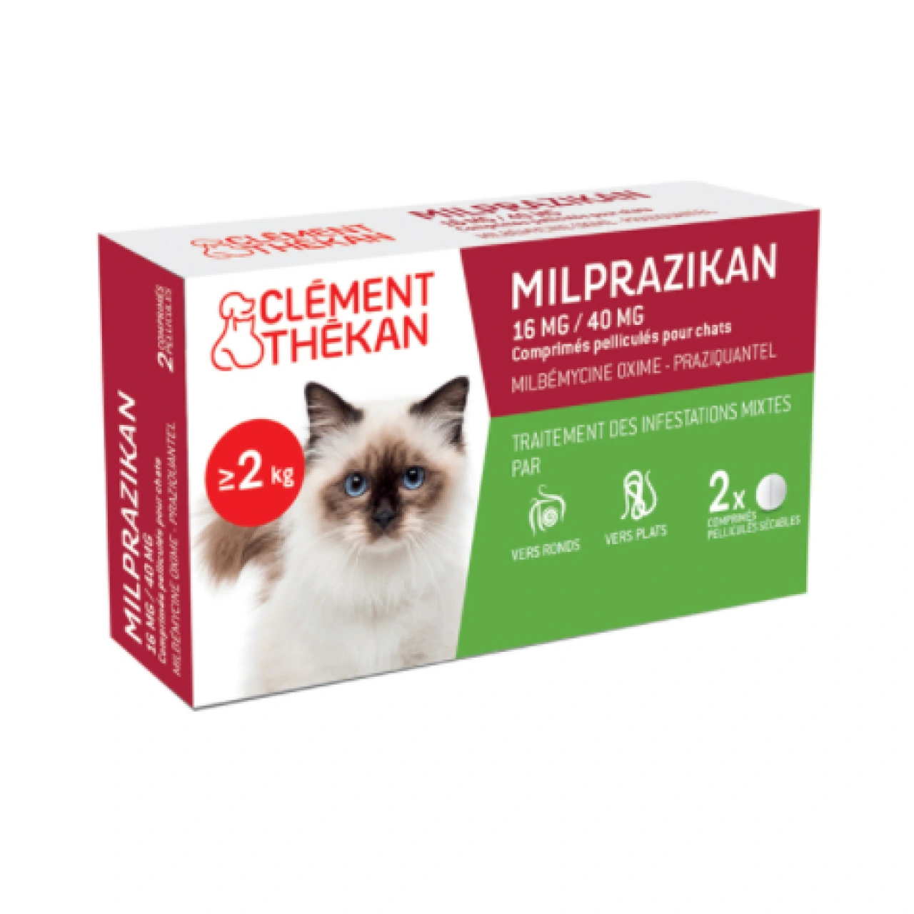Milprazikan Vermifuge Chat - Vue 6