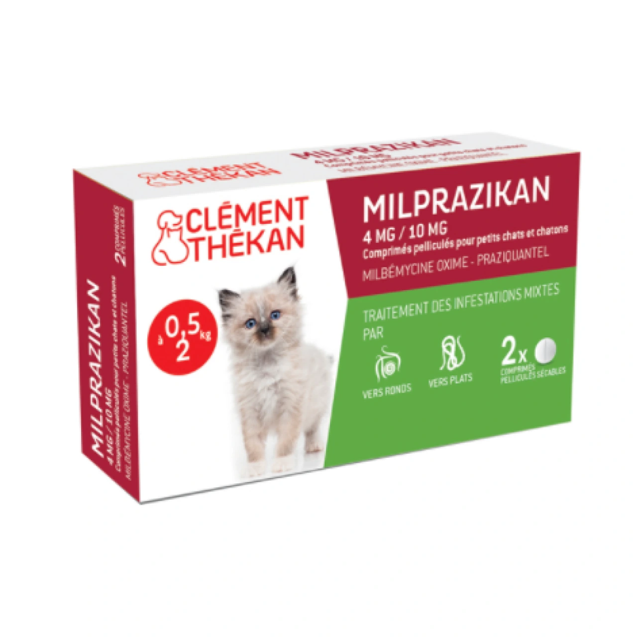 Milprazikan Vermifuge Chat - Vue 5