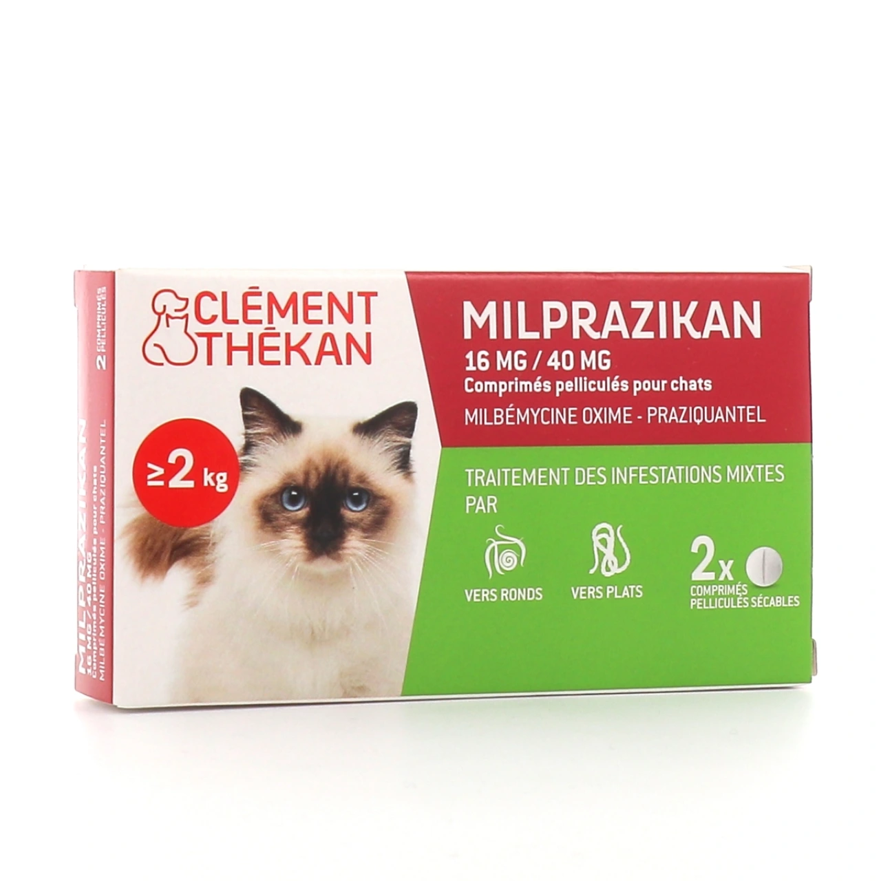 Milprazikan Vermifuge Chat - Clément Thékan
