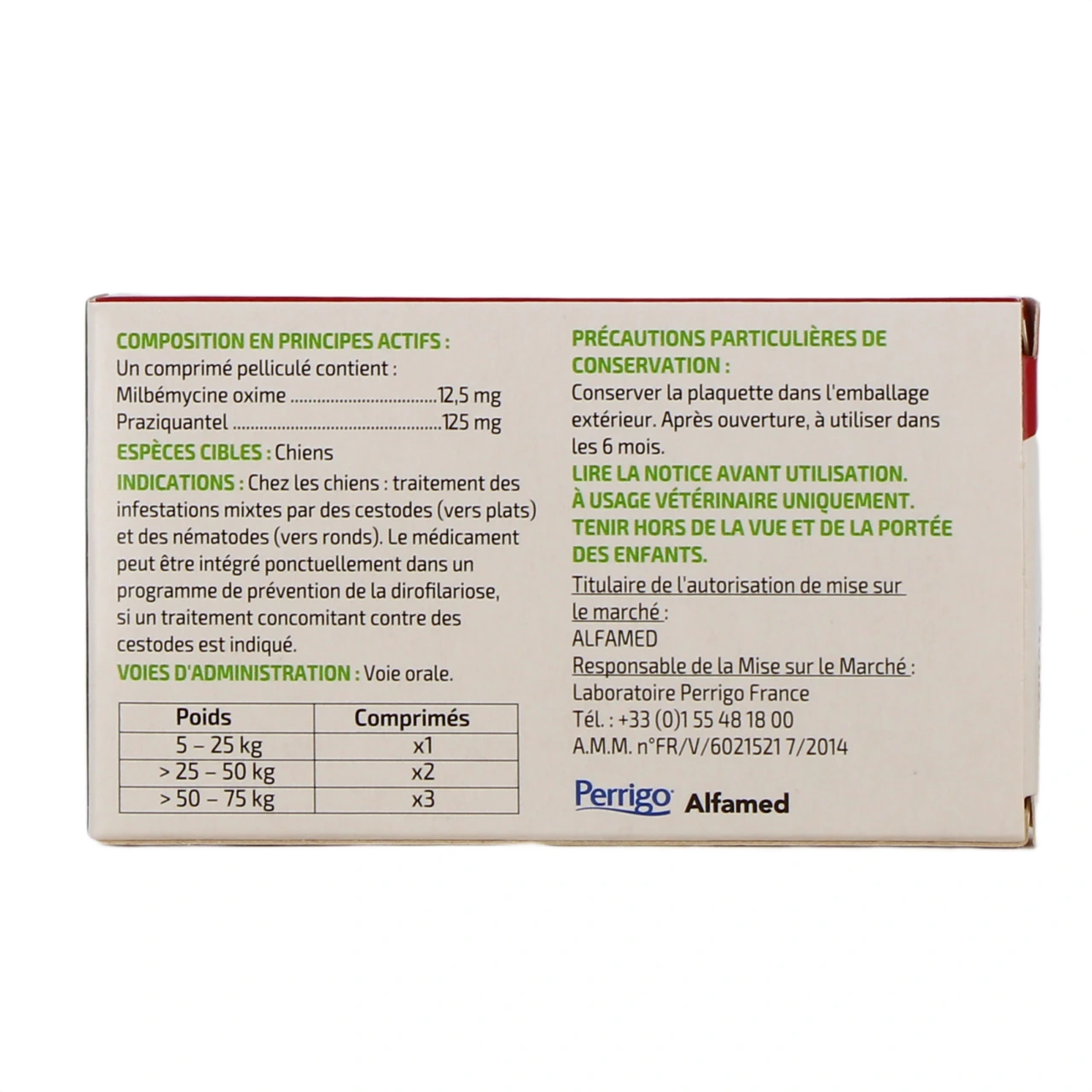 Milprazikan Vermifuge Chien - Vue 3