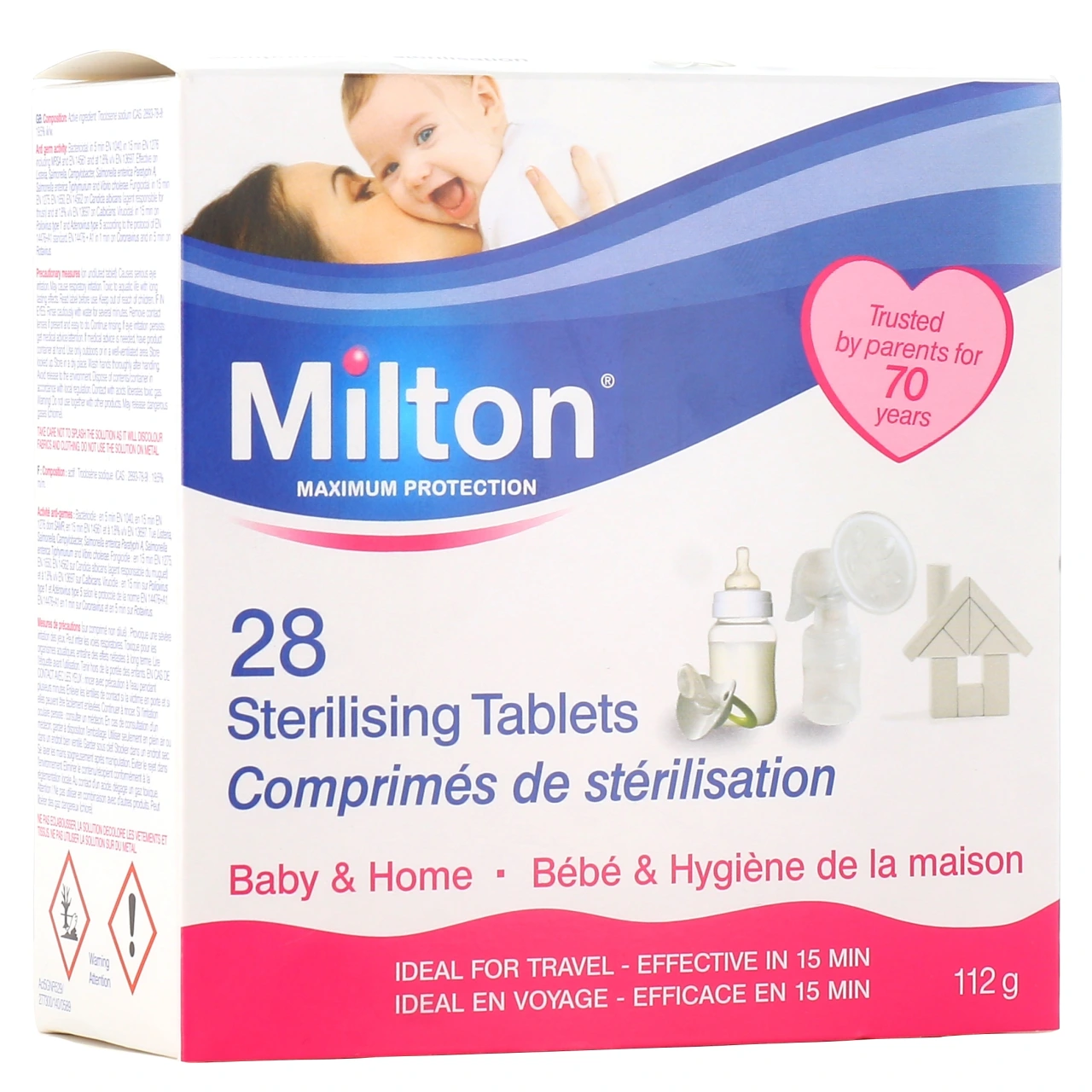 Milton Comprimés Stérilisation - Milton
