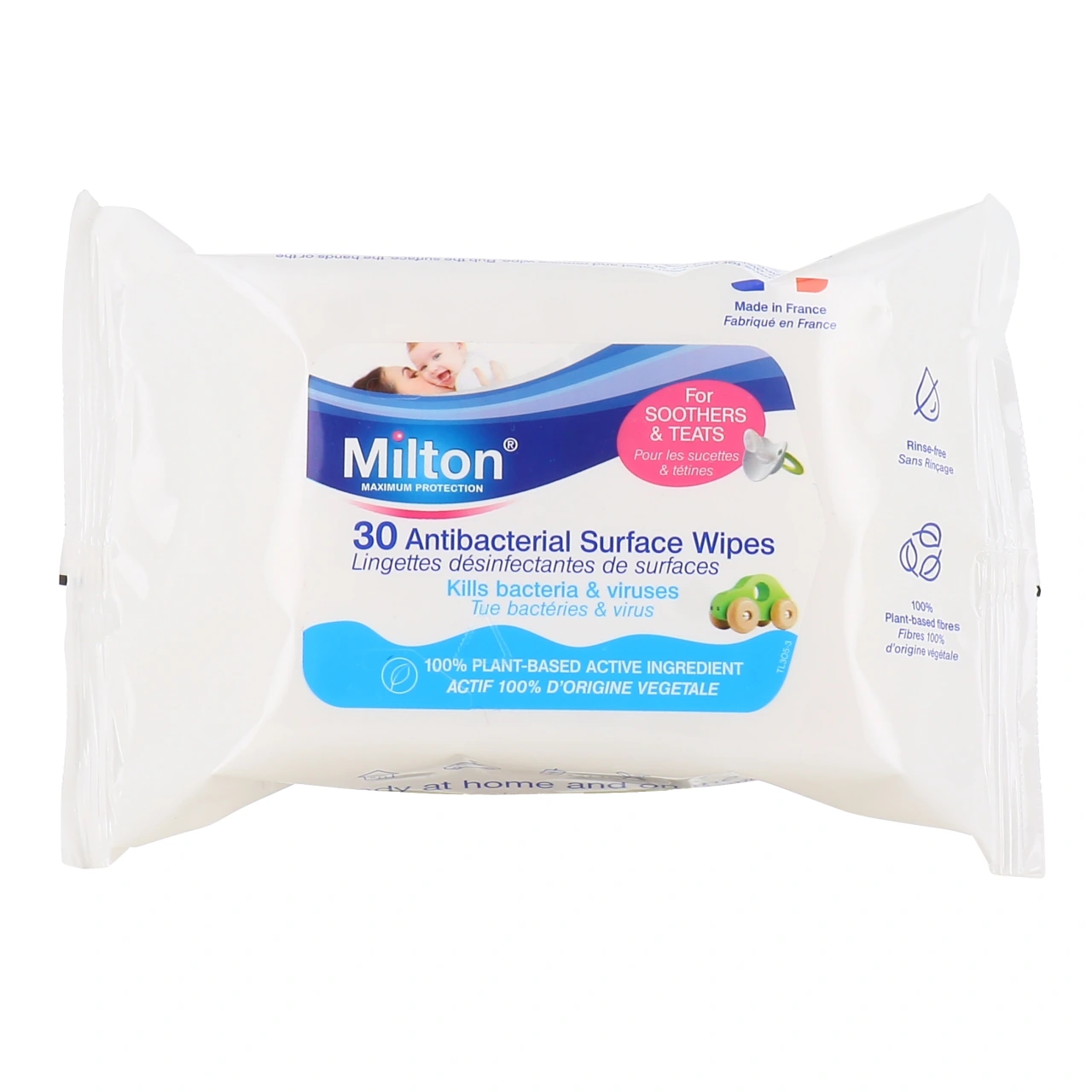 Milton Lingettes Désinfectantes de Surfaces - Milton