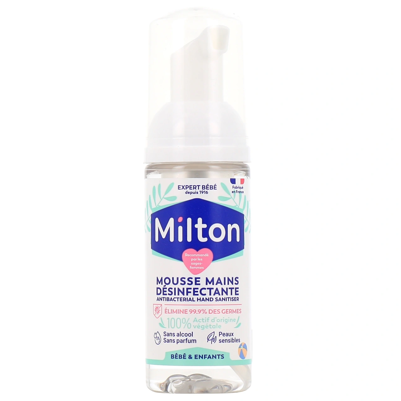 Milton Mousse Mains Désinfectante - Milton