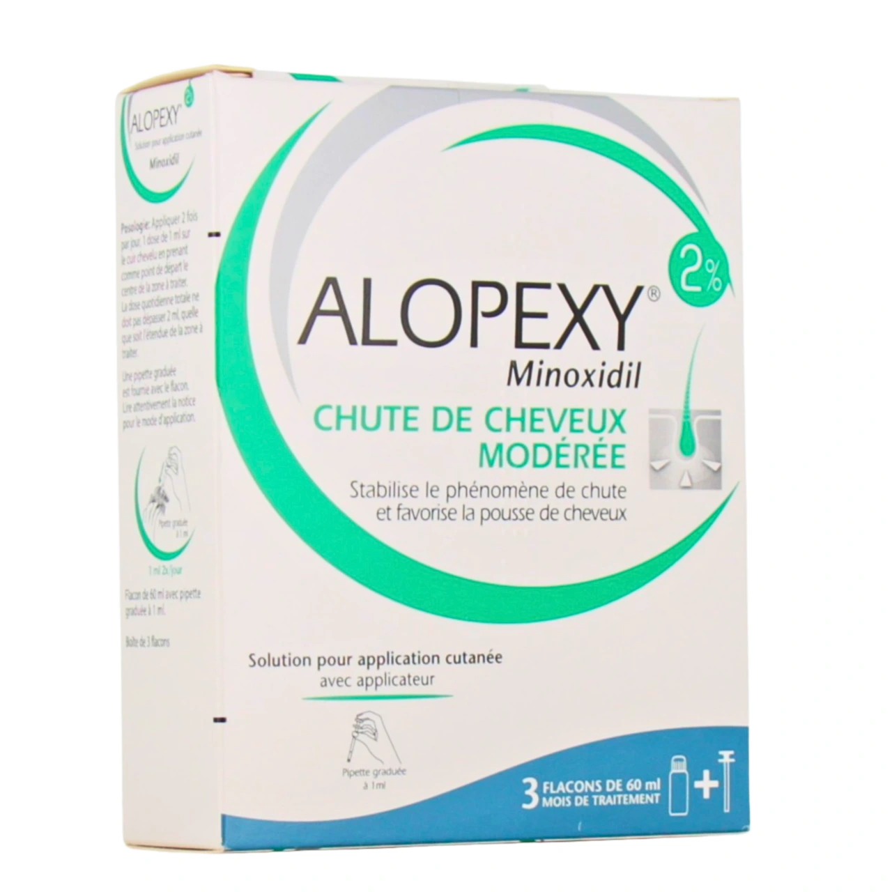 Minoxidil 2% 3x60 ml - Vue 12
