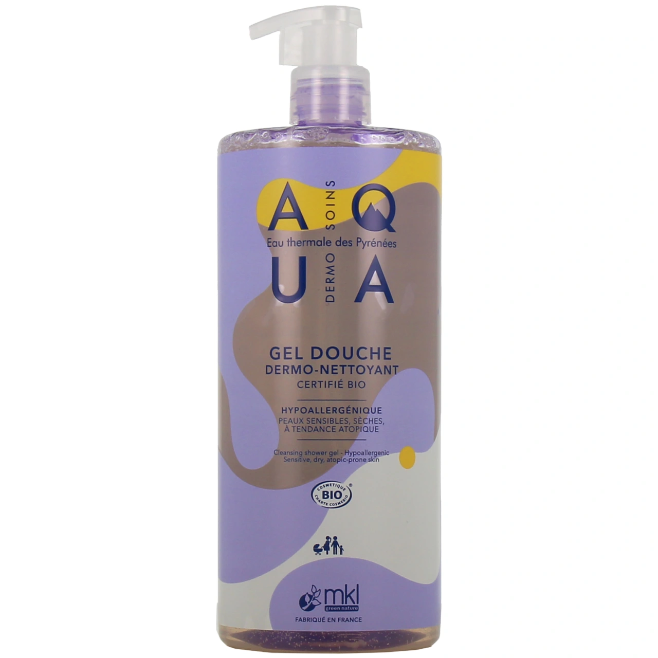 MKL Aqua Gel Douche Dermo-Nettoyant Bio - MKL Green Nature