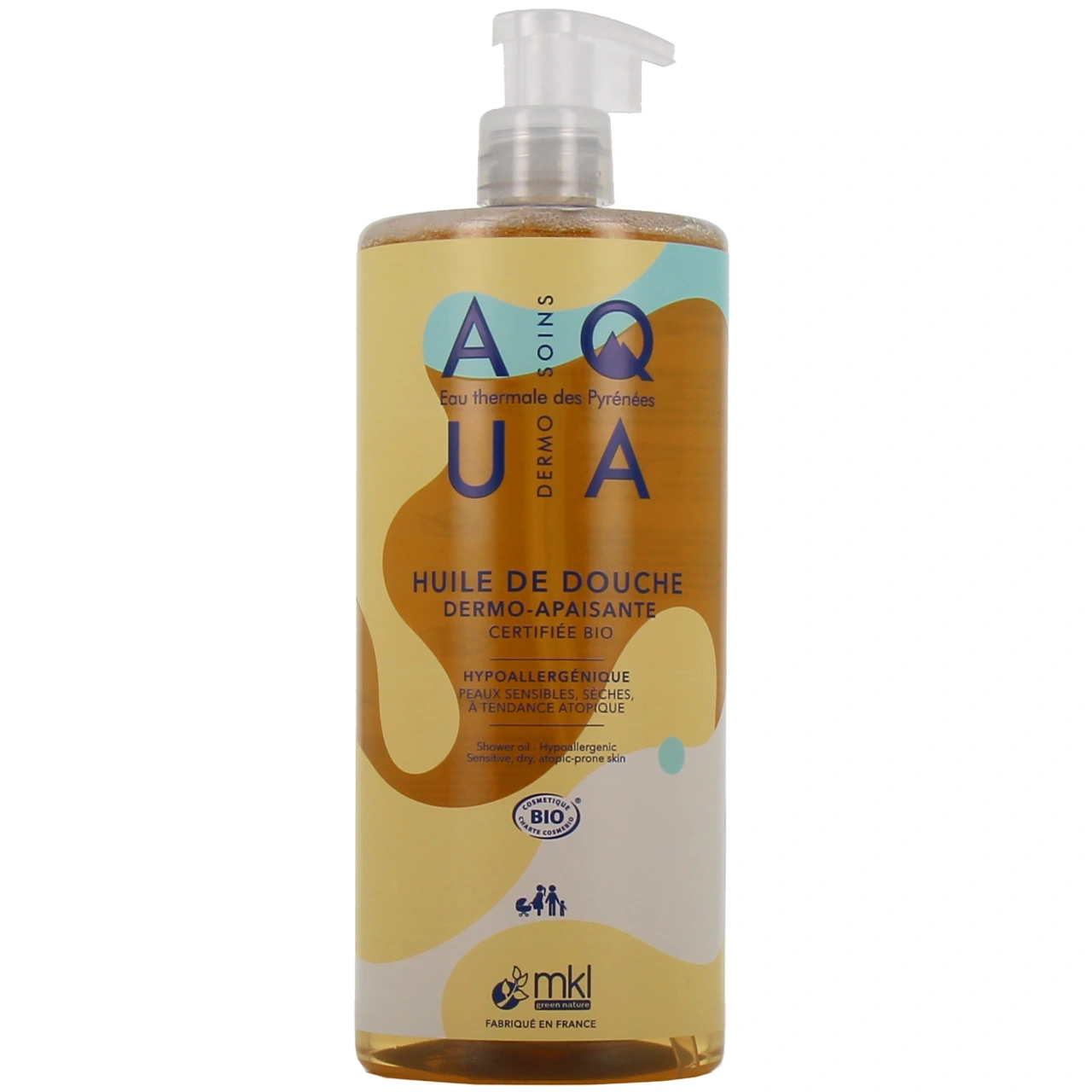 MKL Aqua Huile de Douche Bio - MKL Green Nature