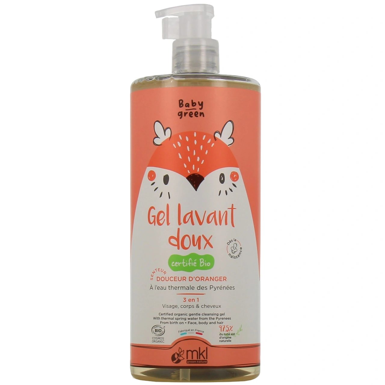MKL Baby Green Gel Lavant Doux Bio - MKL Green Nature
