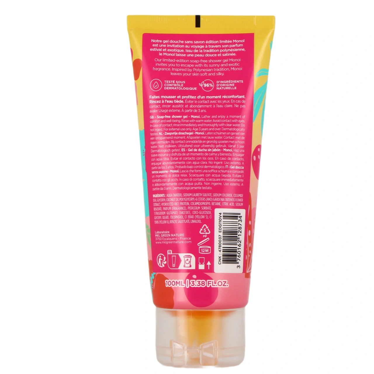 MKL Gel Douche Surgras - Vue 3