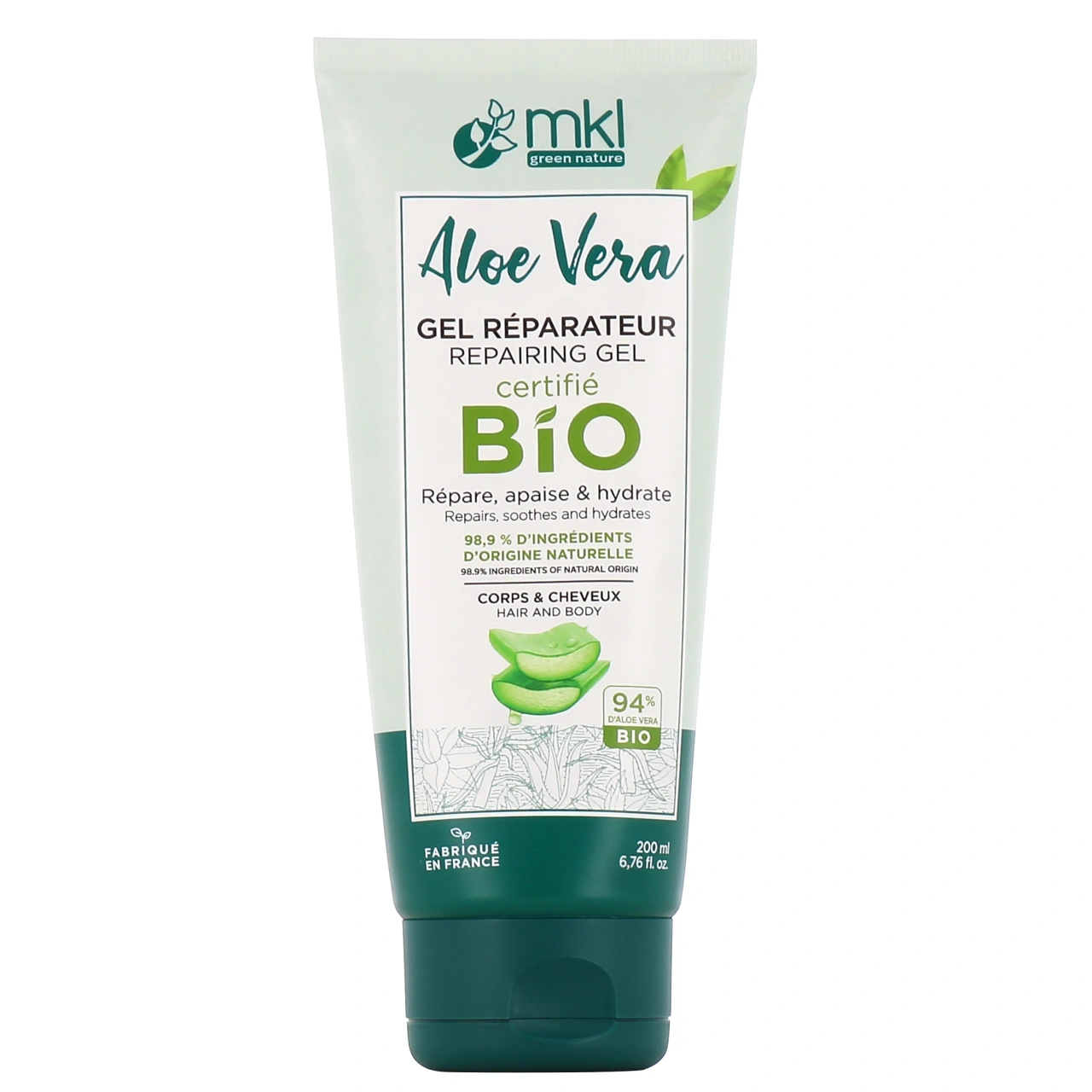 MKL Gel Réparateur Aloe Vera Bio - MKL Green Nature