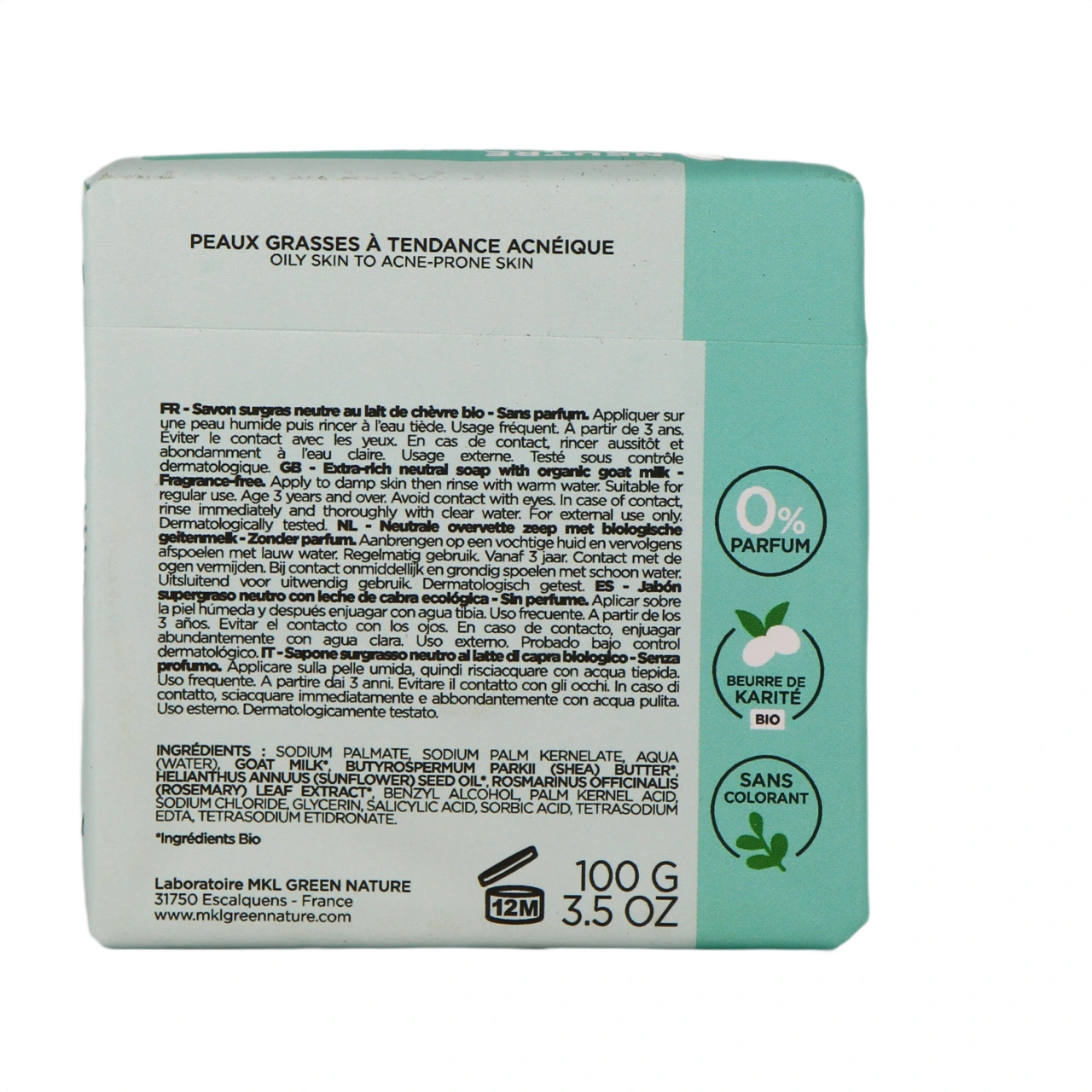 MKL Savon au Lait de Chèvre Bio - Vue 9