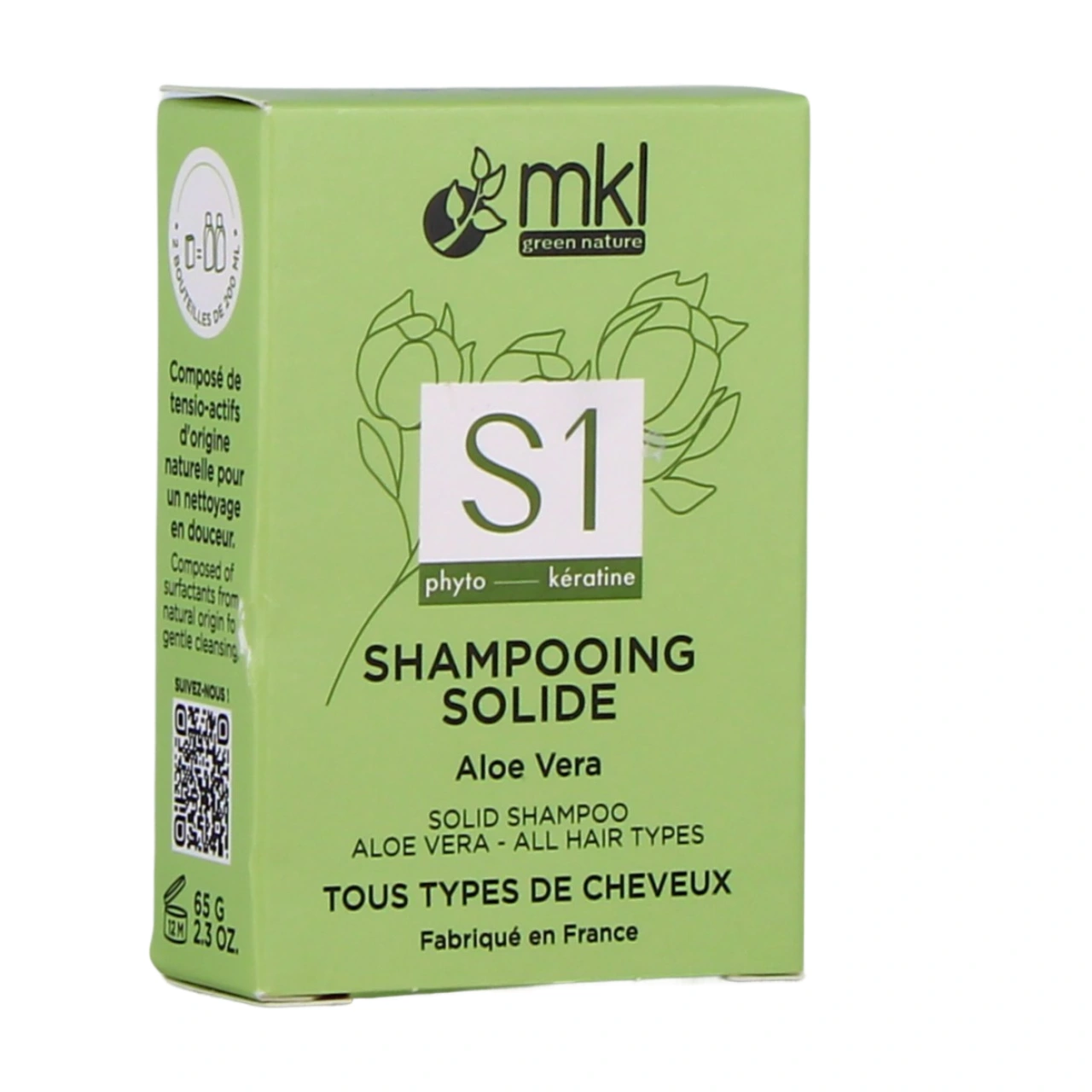 MKL Shampooing Solide Ecologique et Naturel - MKL Green Nature