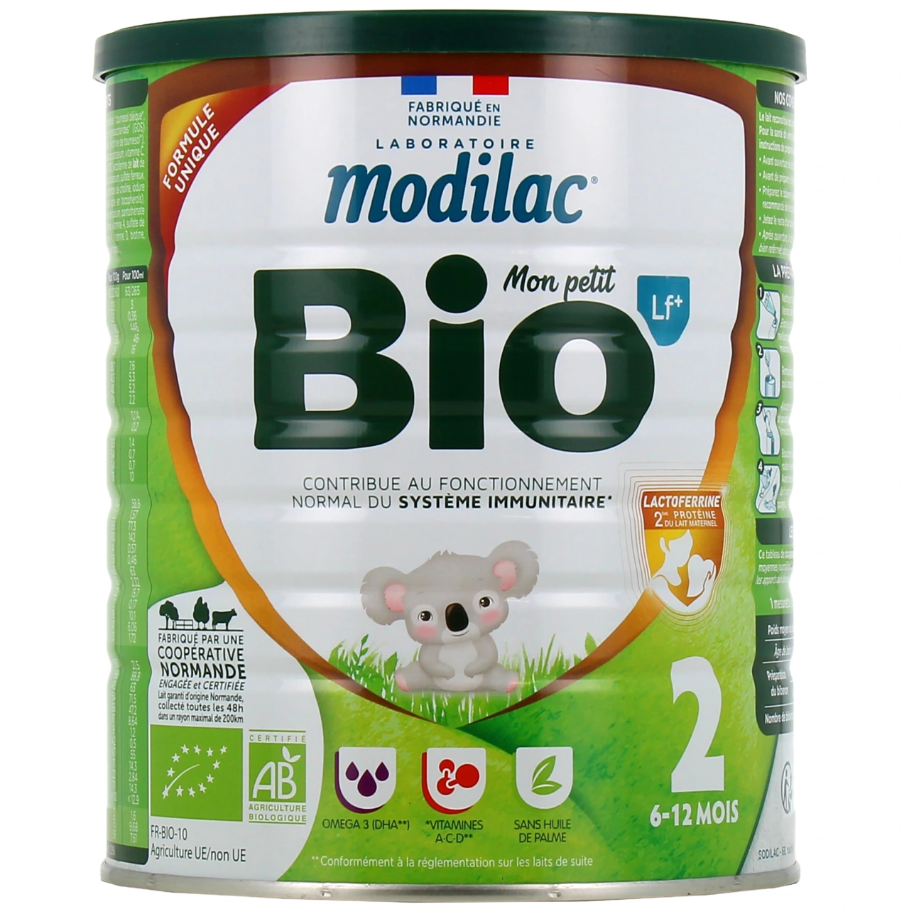 Modilac Bio LF+ Lait 2ème âge - Modilac