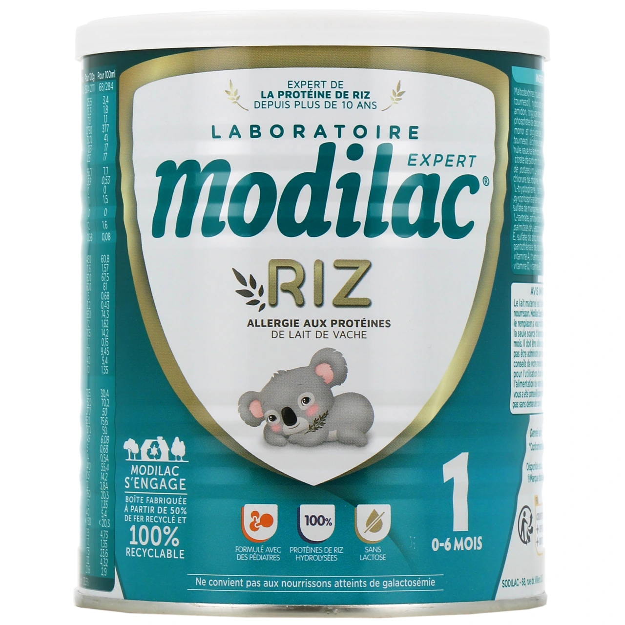 Modilac Expert Riz Lait 1er âge - Modilac