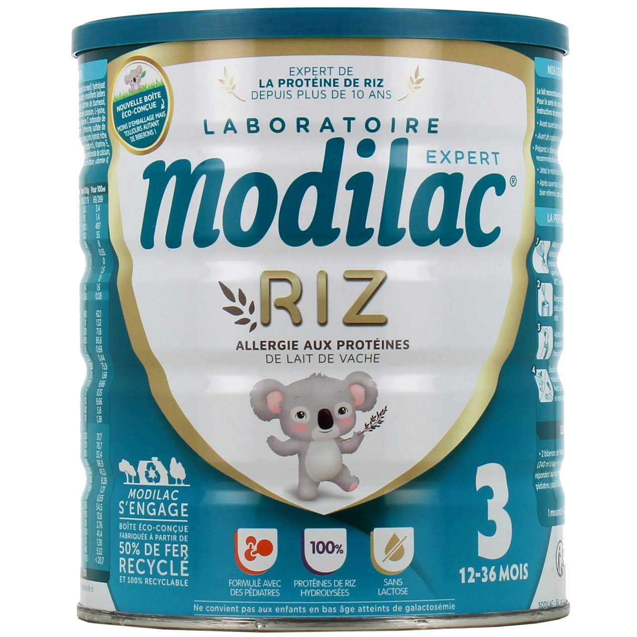 Modilac Expert Riz Lait 3ème âge - Modilac