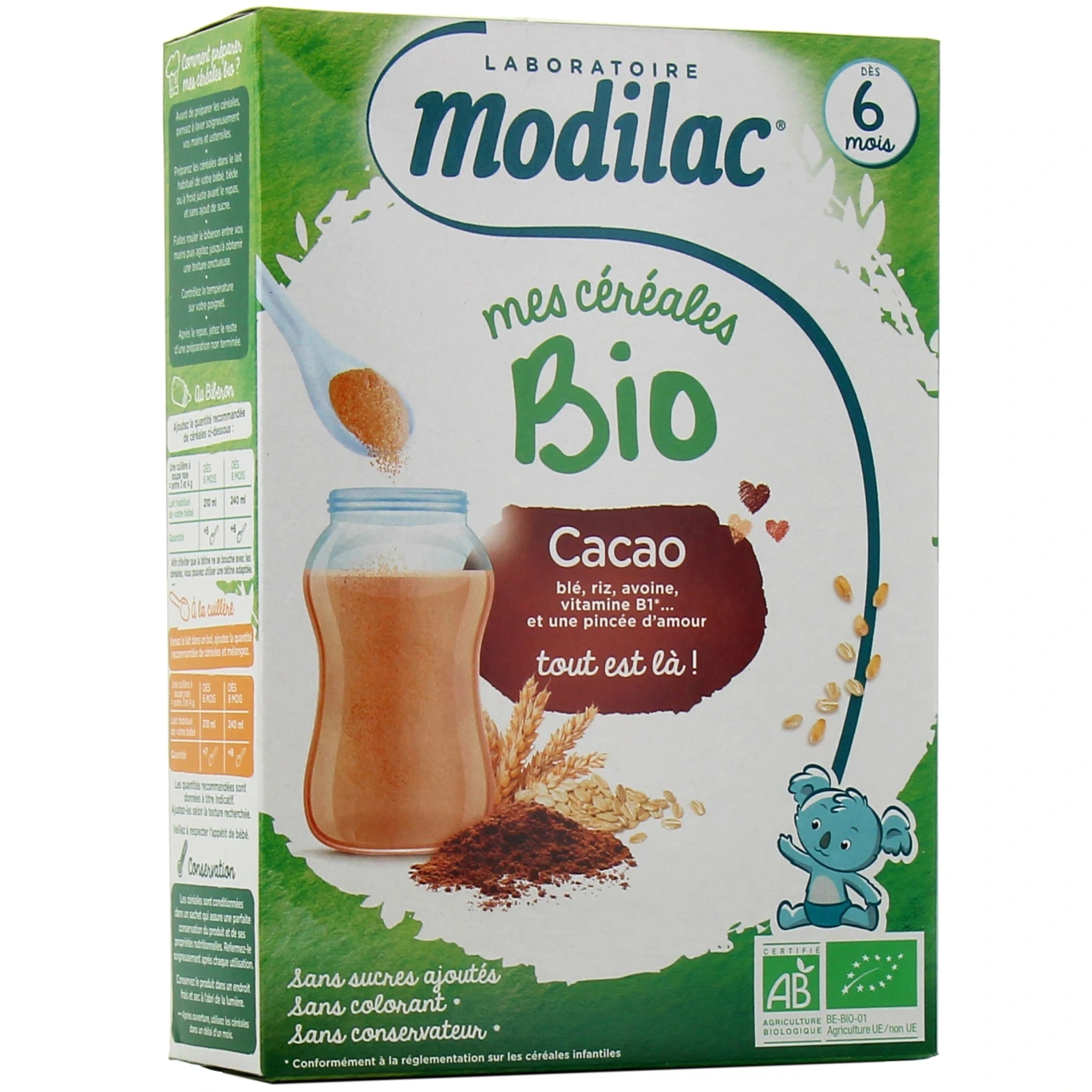 Modilac Mes Céréales Bio - Modilac