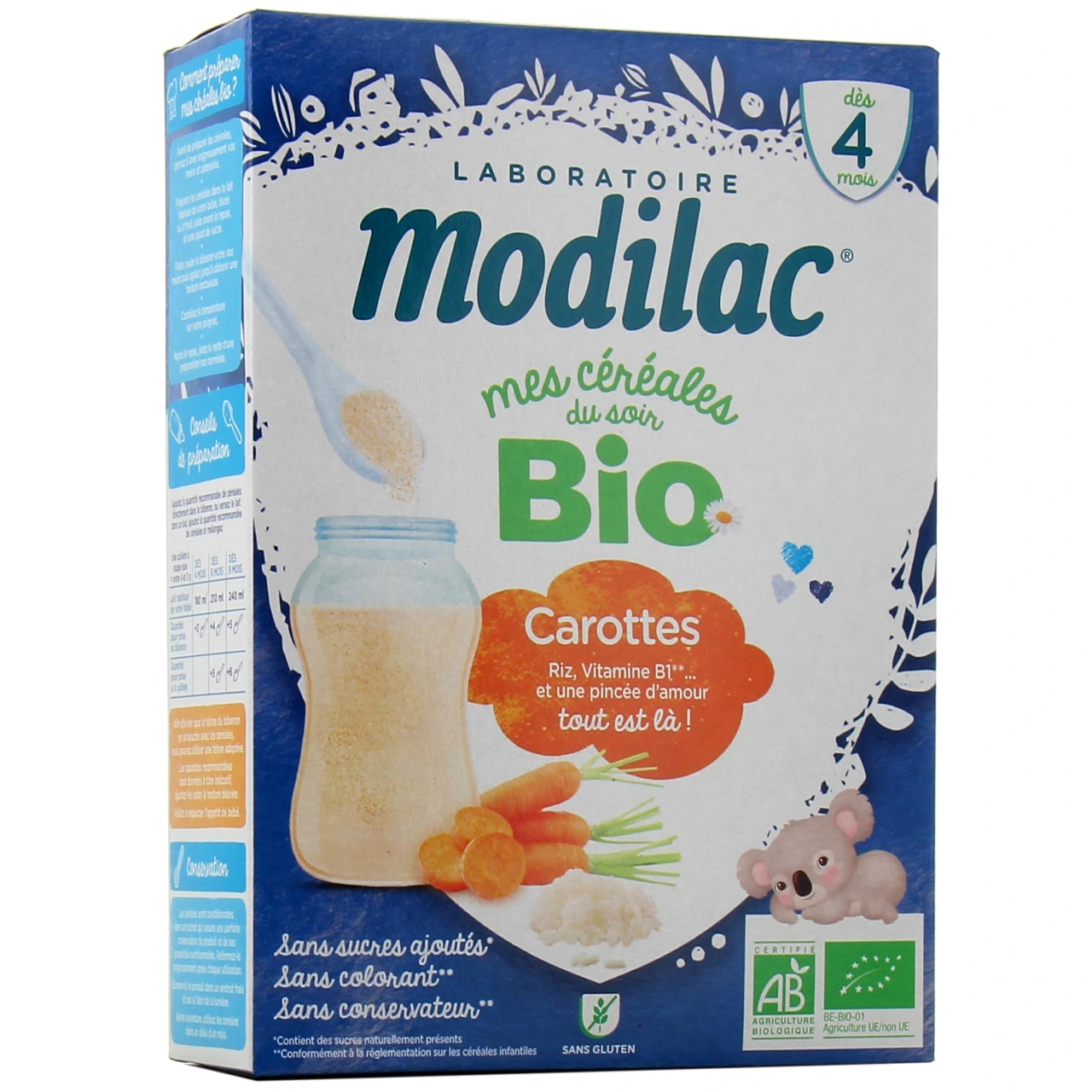 Modilac Mes Céréales du Soir Bio - Modilac