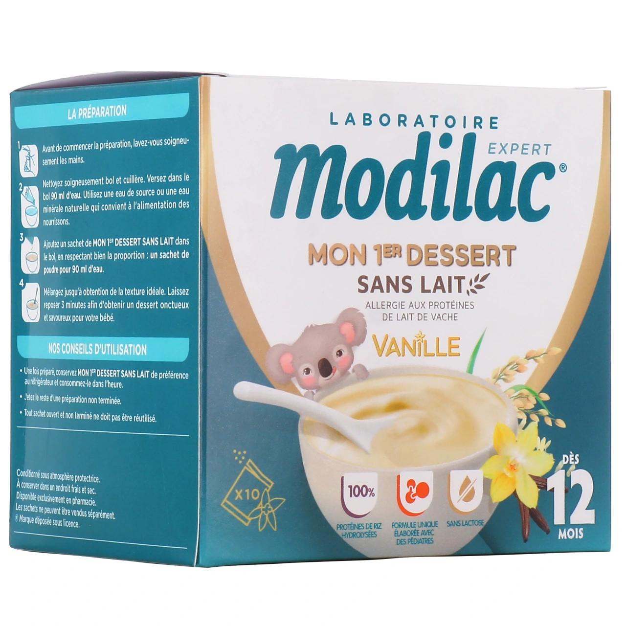Modilac Mon 1er Dessert Sans Lait - Vue 12
