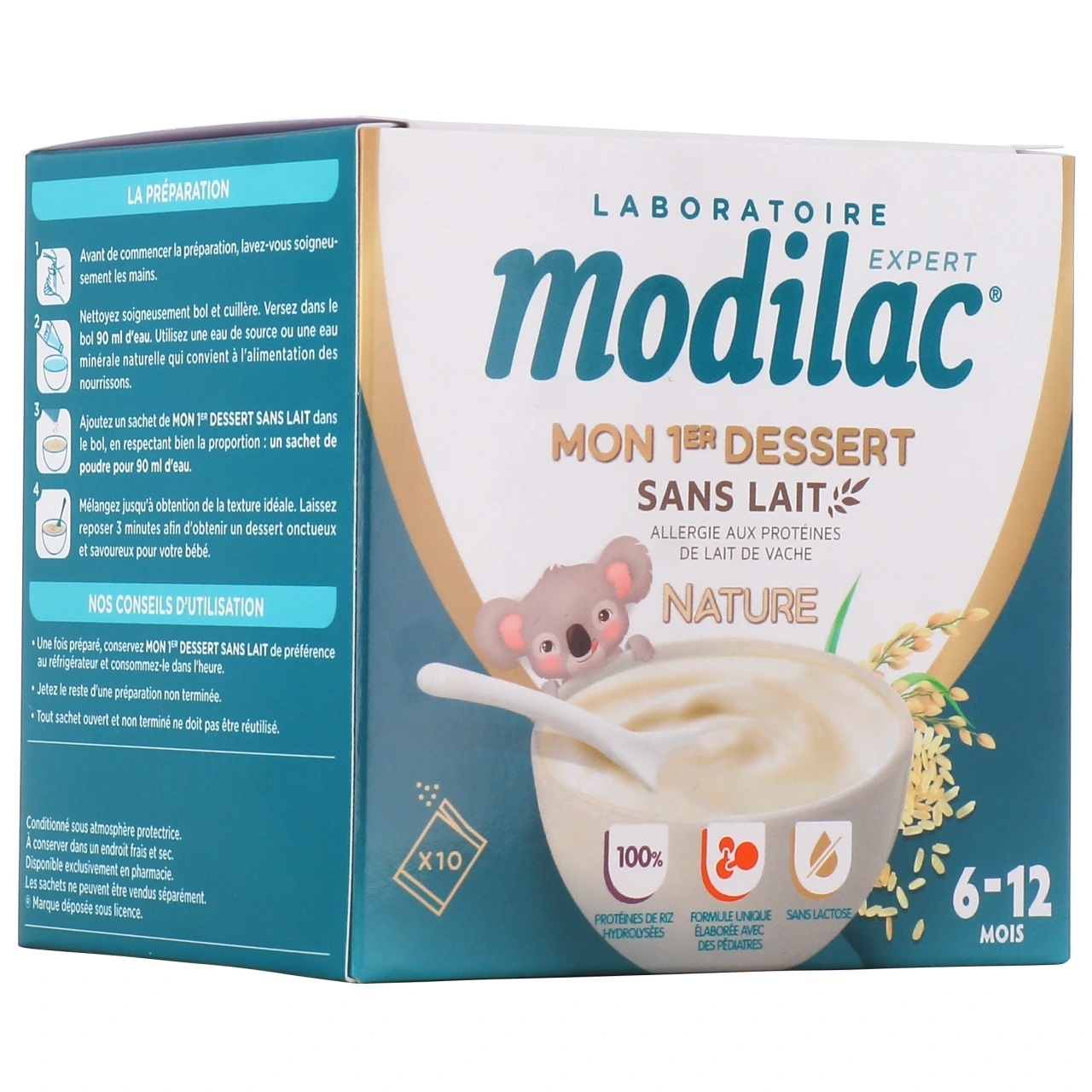 Modilac Mon 1er Dessert Sans Lait - Modilac
